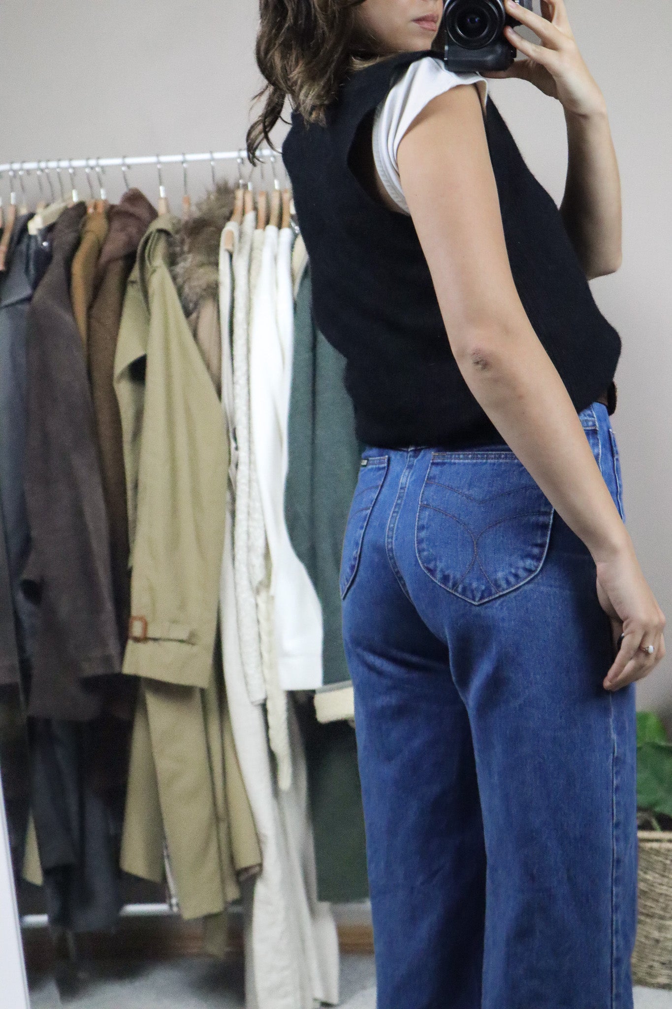 Vintage x Cashmere Blend Vest (L)
