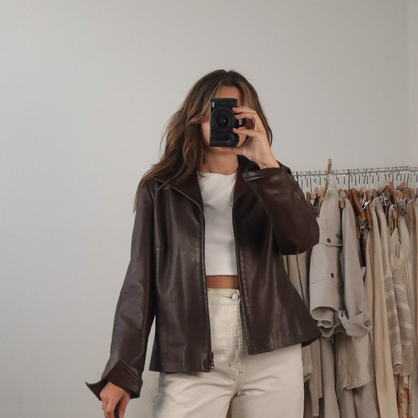Made in Canada x Vintage x Leather Jacket (S/M)