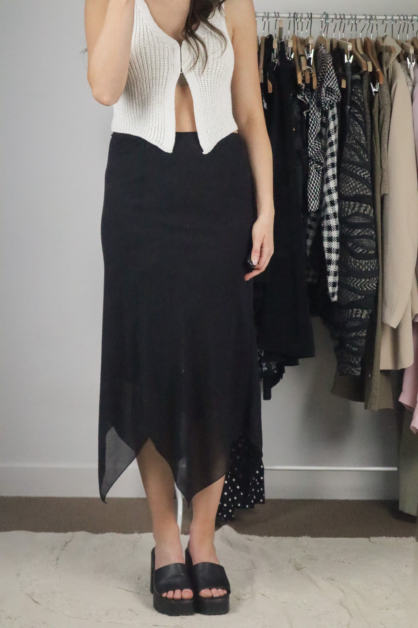 Made in Canada x Vintage x Midi Skirt (6)