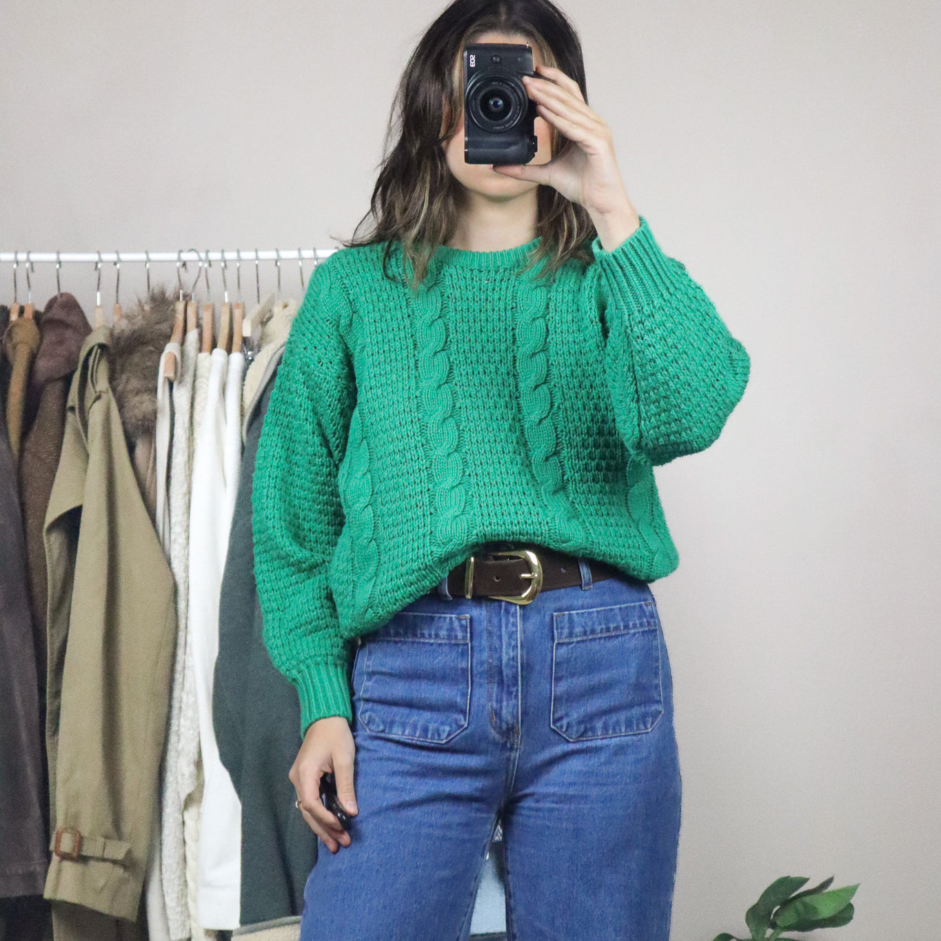 Vintage x Cable-Knit (S)