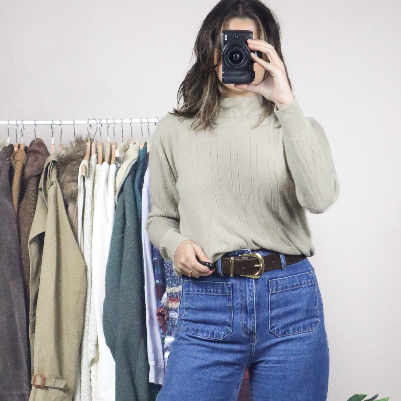 Vintage x Mock-Neck (M)