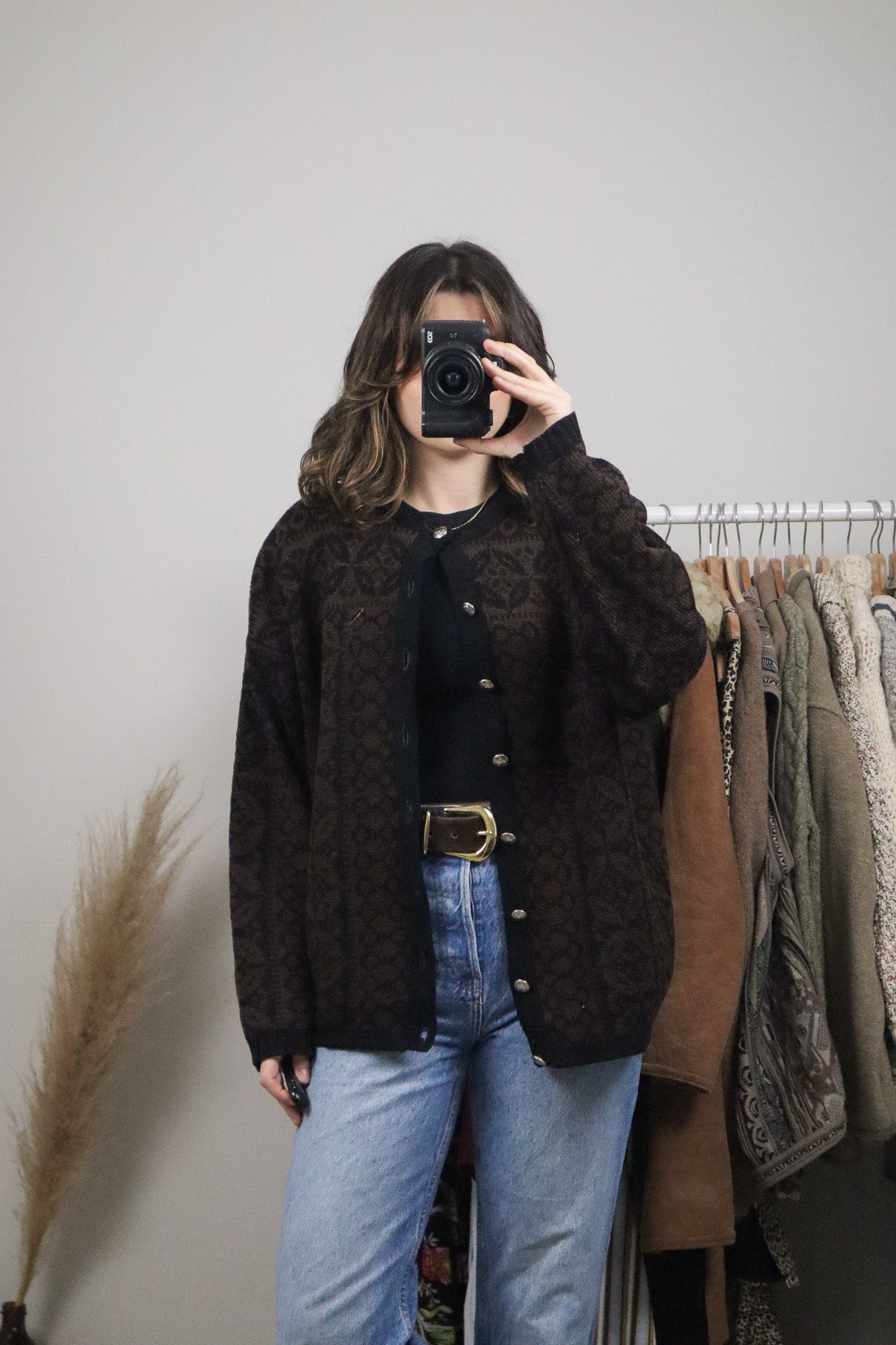 Made in Norway x Vintage x Wool Partnered Cardigan (L)