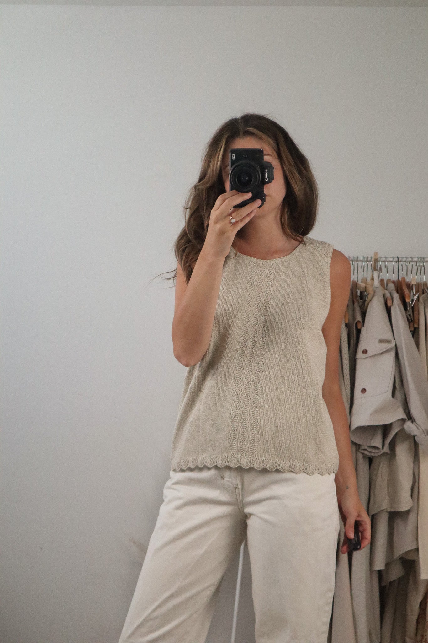 Vintage x Knit Tank (L)