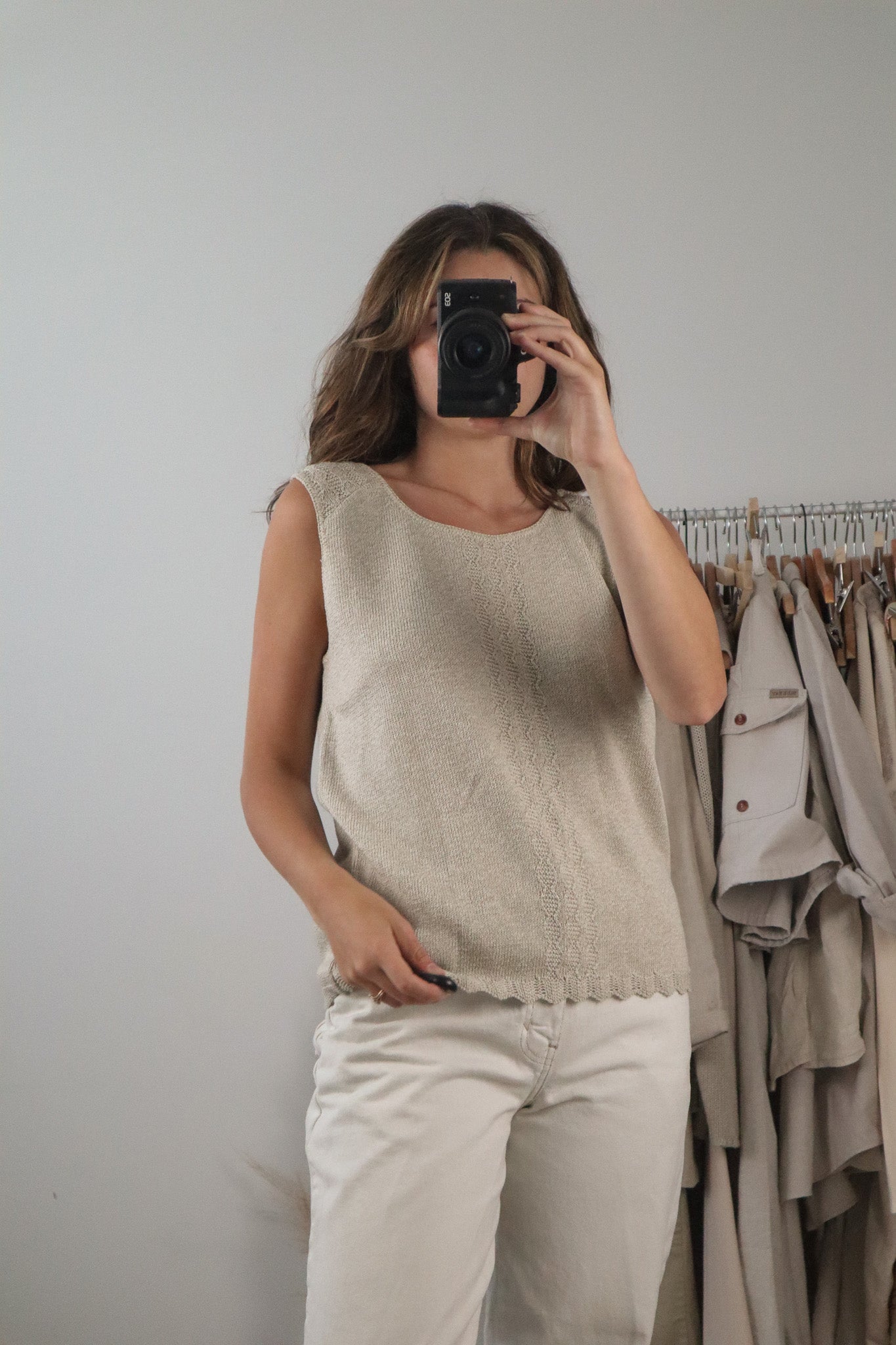 Vintage x Knit Tank (L)