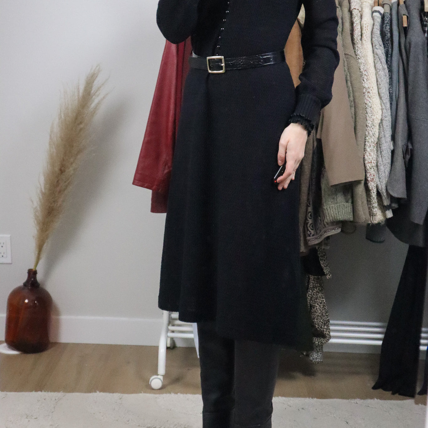 Made in Italy x Vintage x Wool Knit Maxi Dress (8)