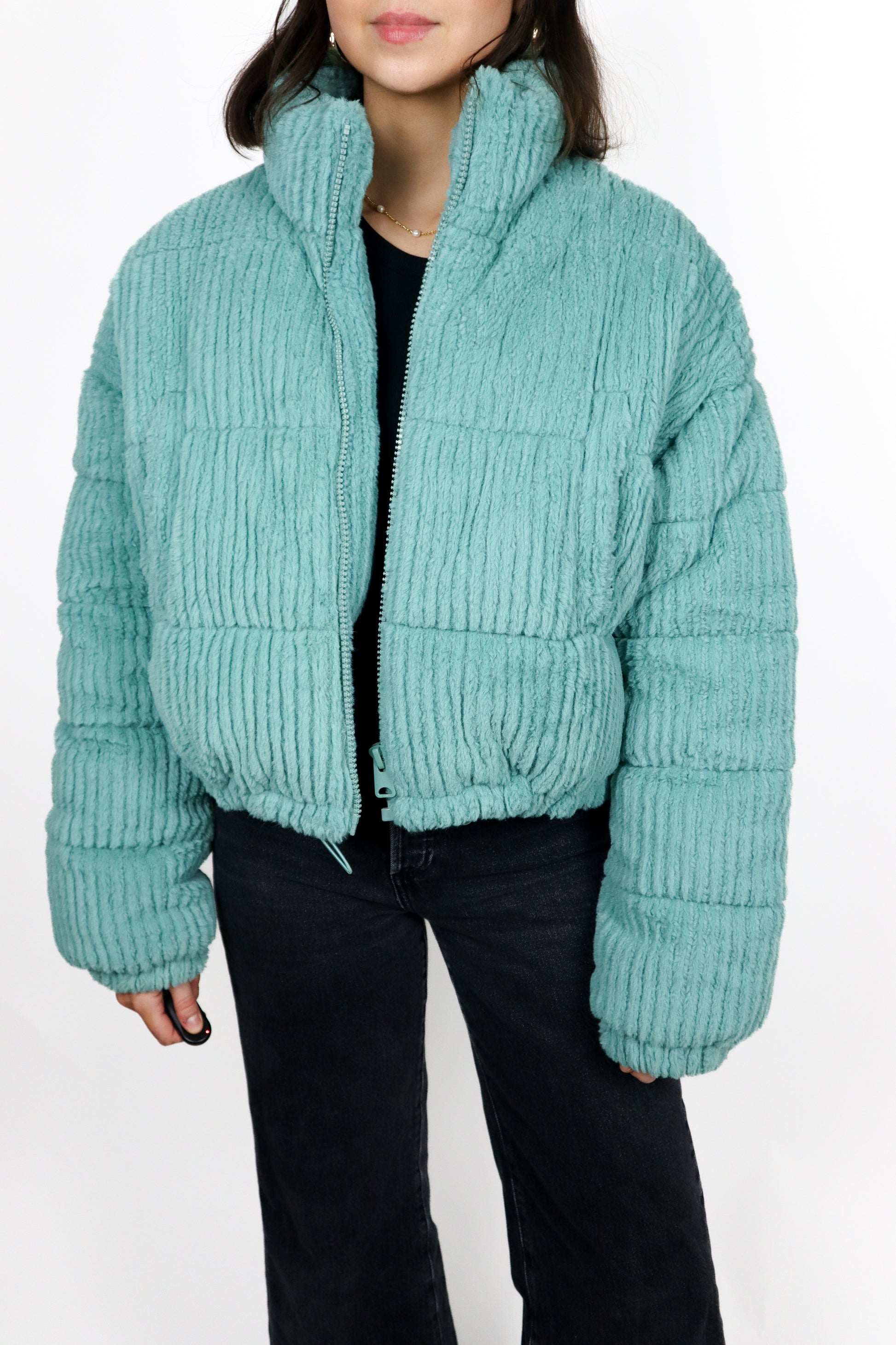 UO x Fluffy Jacket (M)