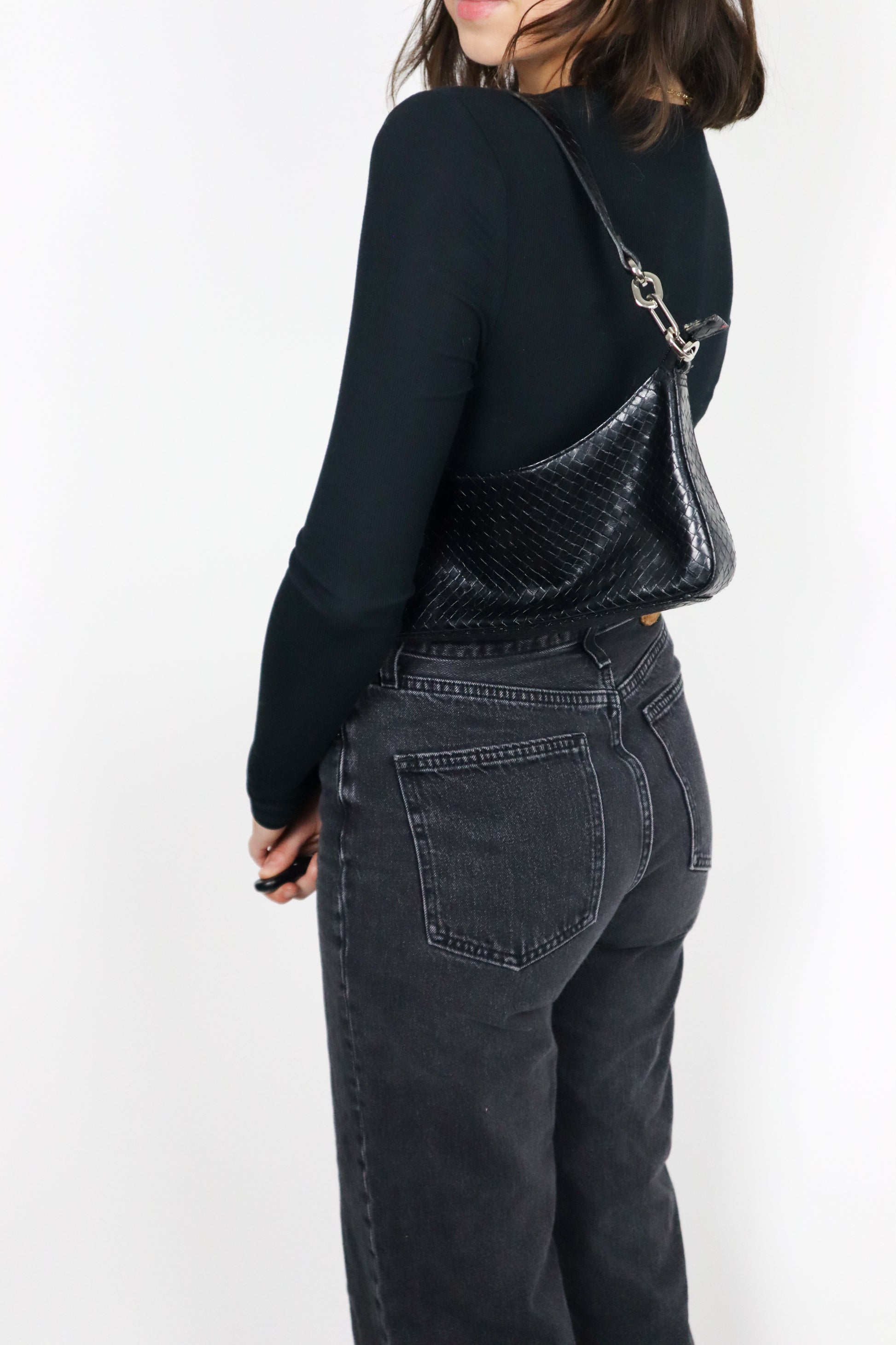 Vintage x Faux Leather Purse