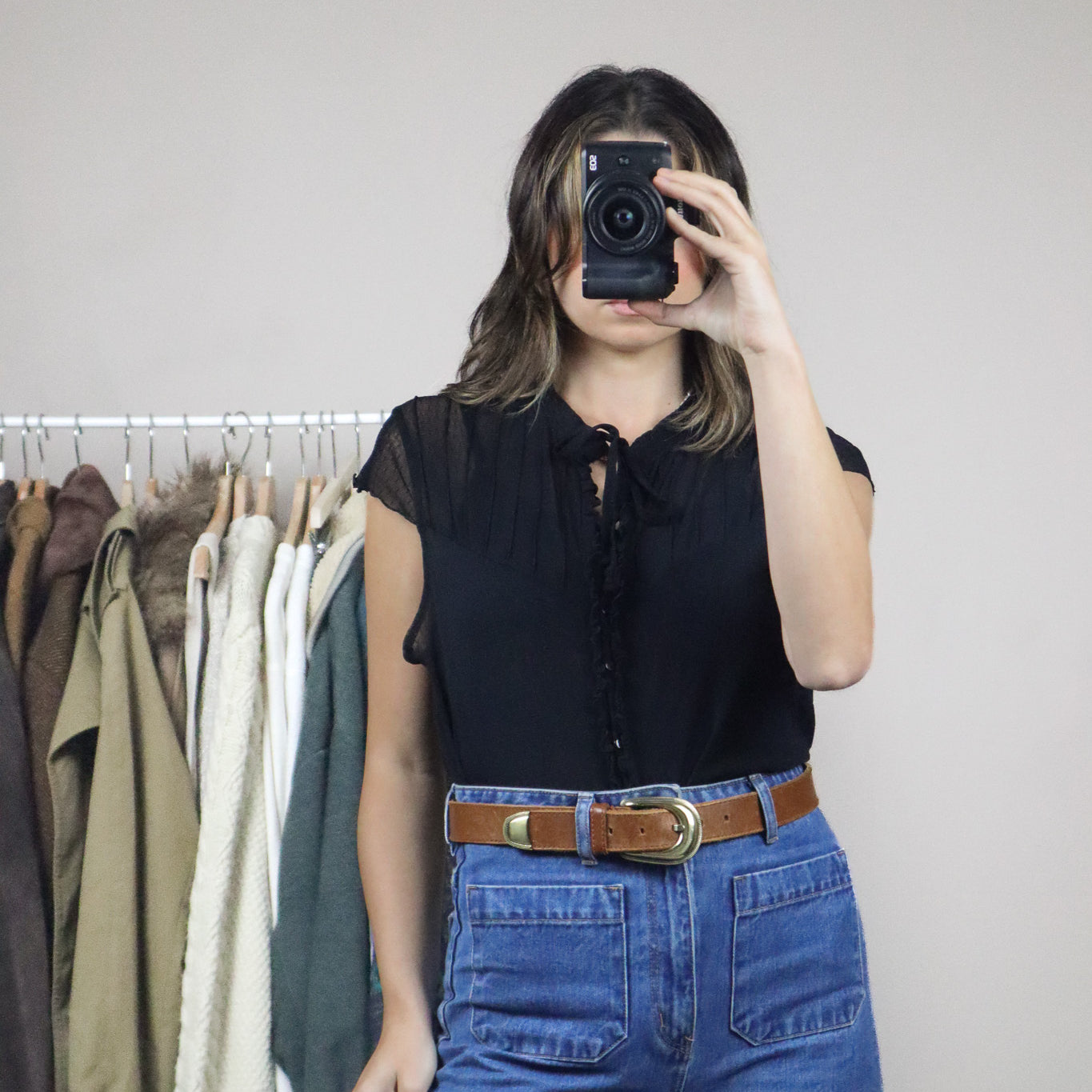 Vintage x Lace Blouse (L)