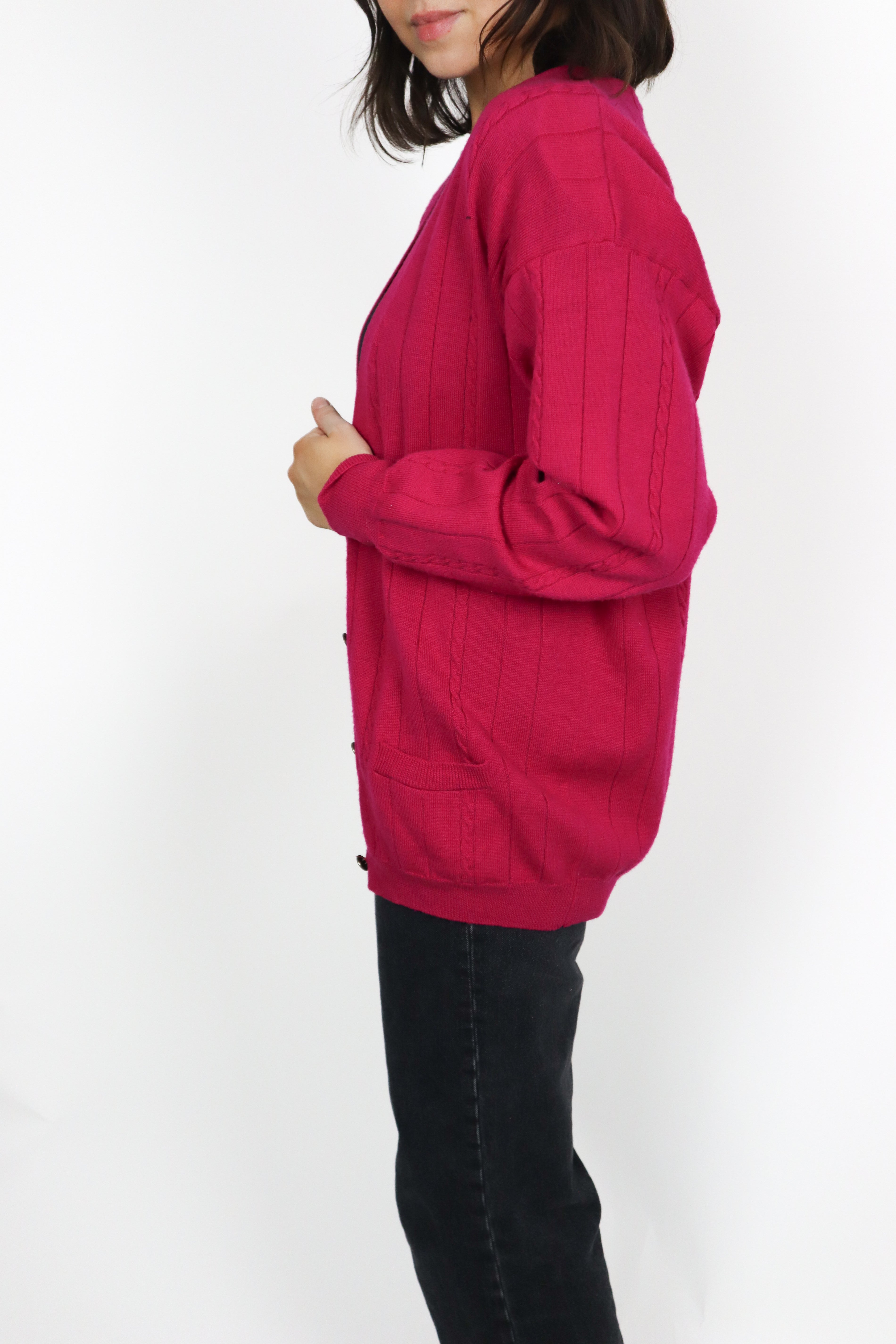 Vintage x Merino Wool Cardigan (S/M)