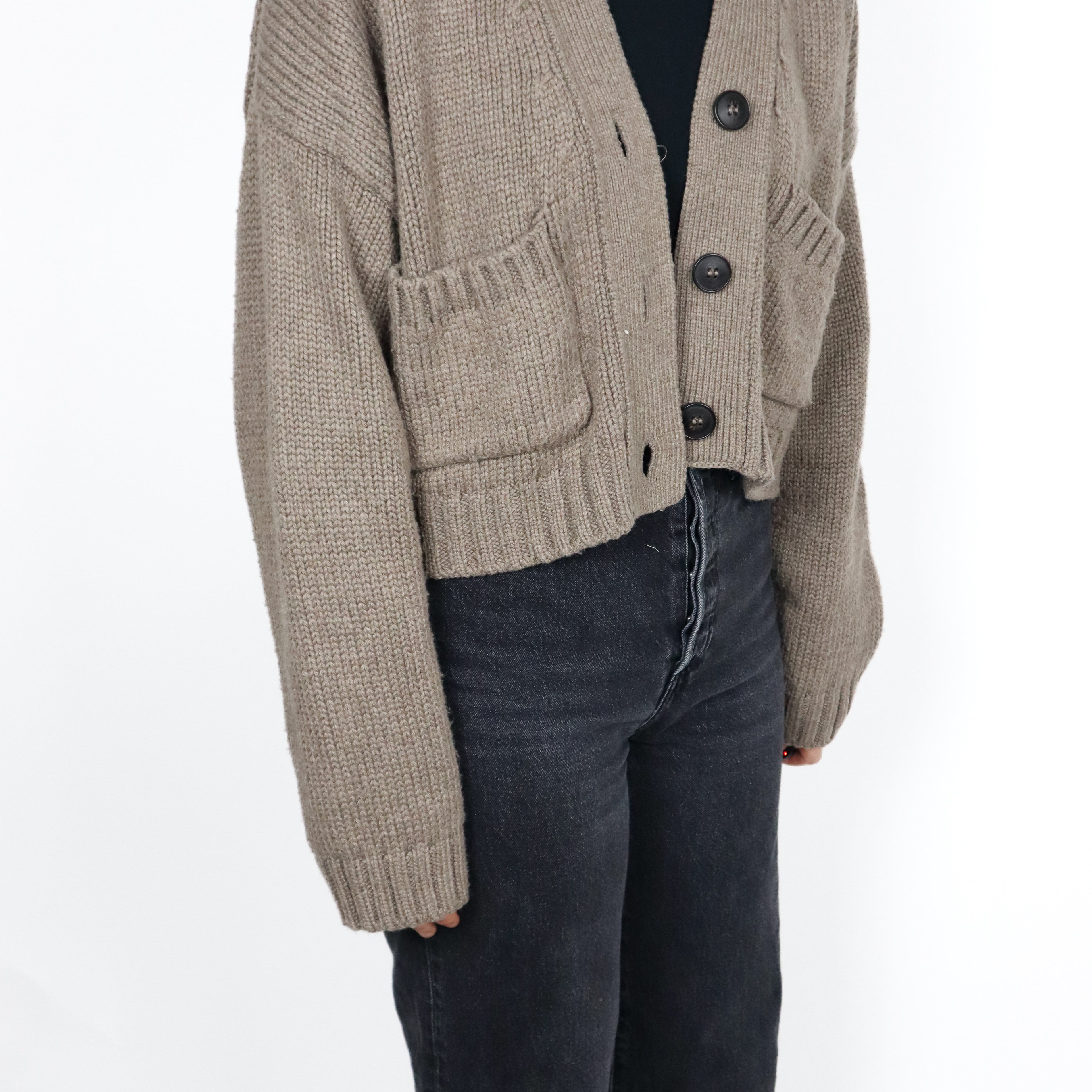 Zara x Wool Blend Cardigan (M)