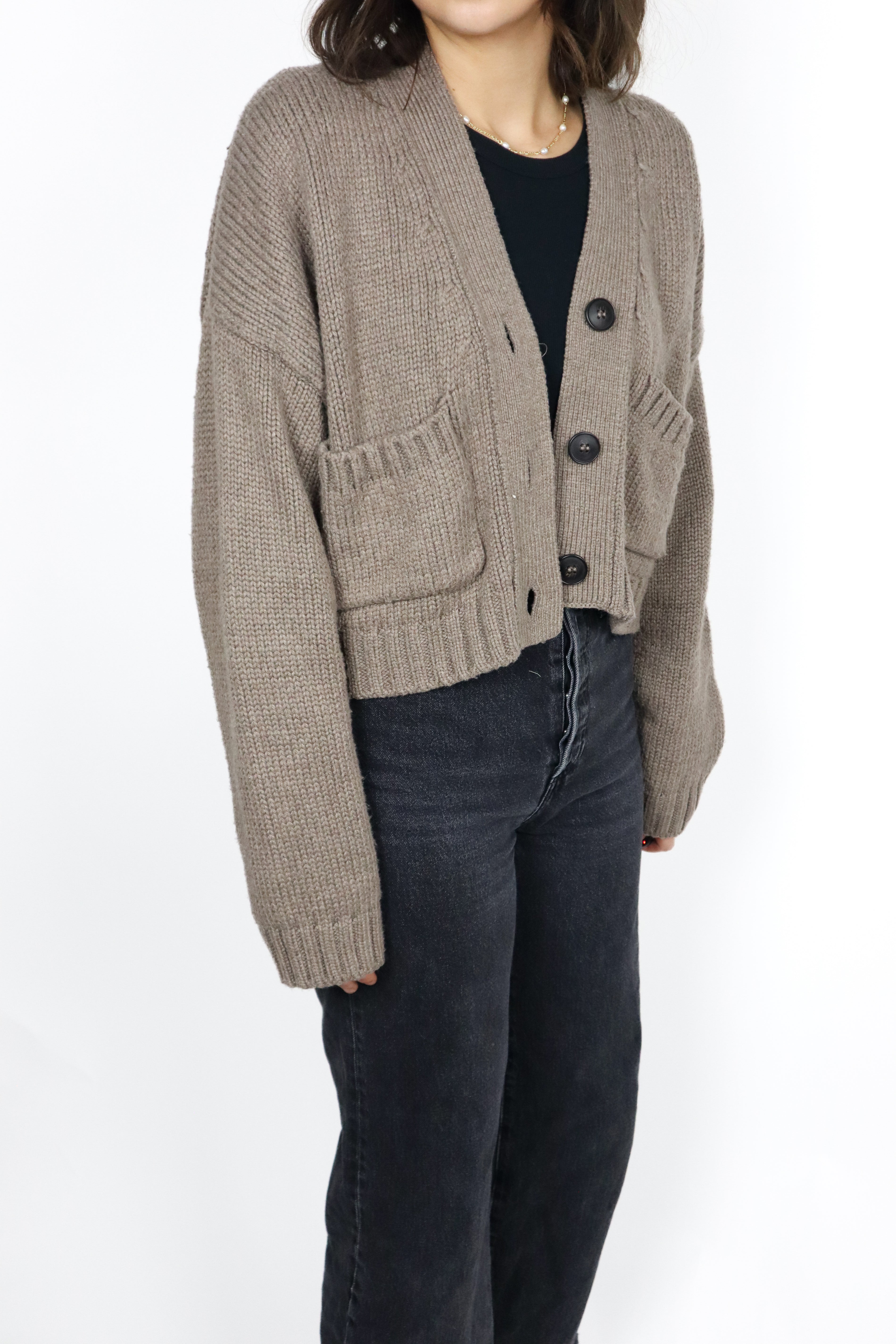 Zara x Wool Blend Cardigan (M)