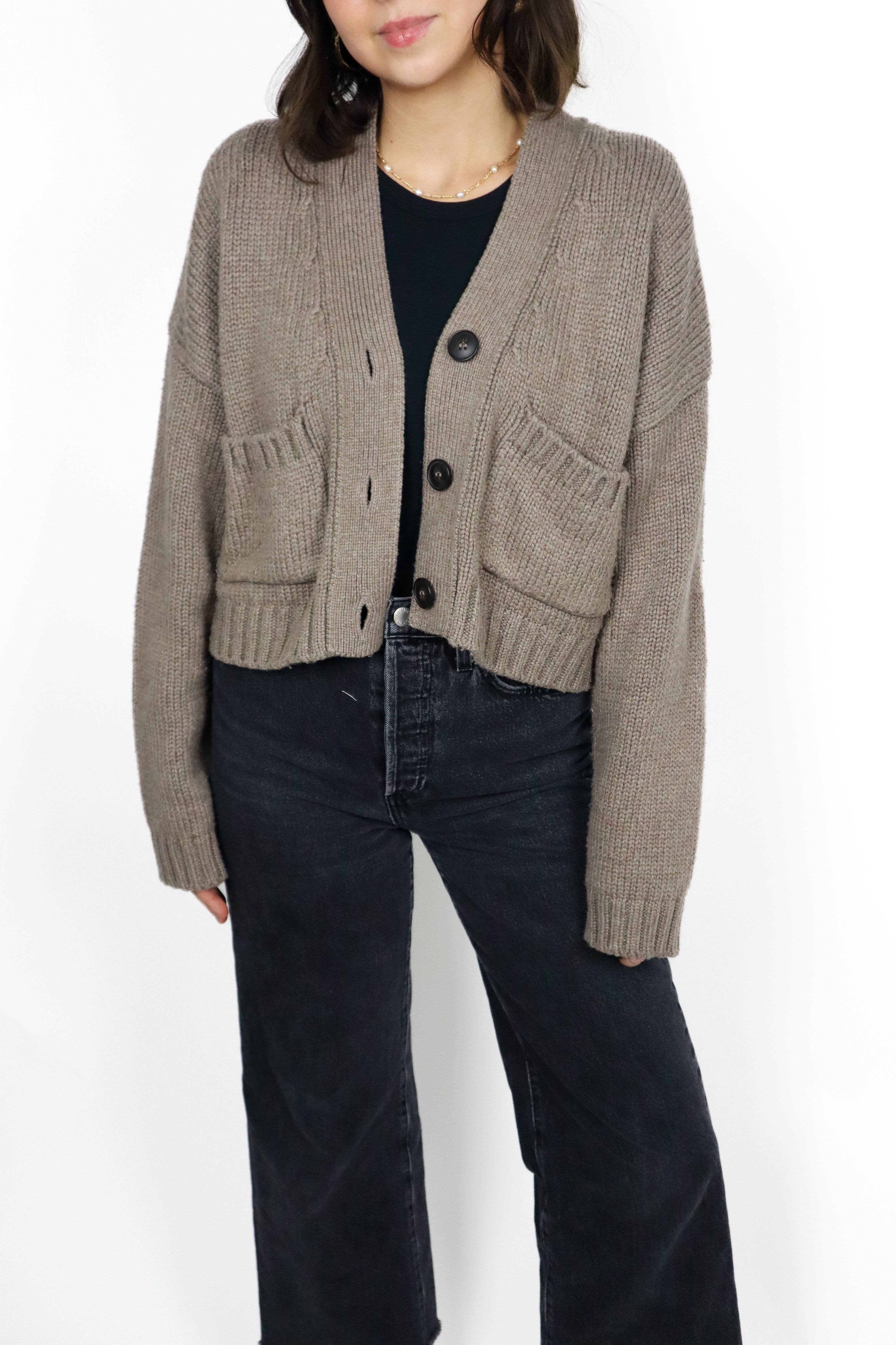 Zara x Wool Blend Cardigan (M)