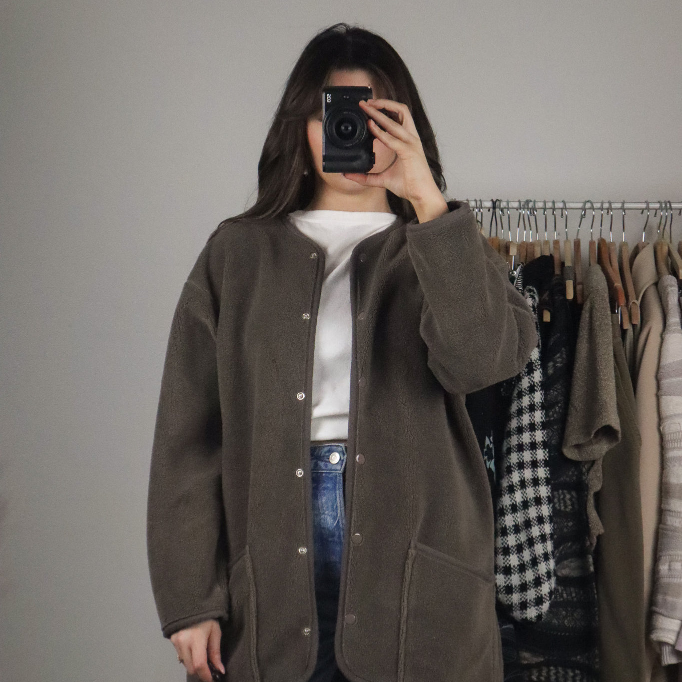 Made in USA x Vintage x Fleece Liner Jacker (4/6)