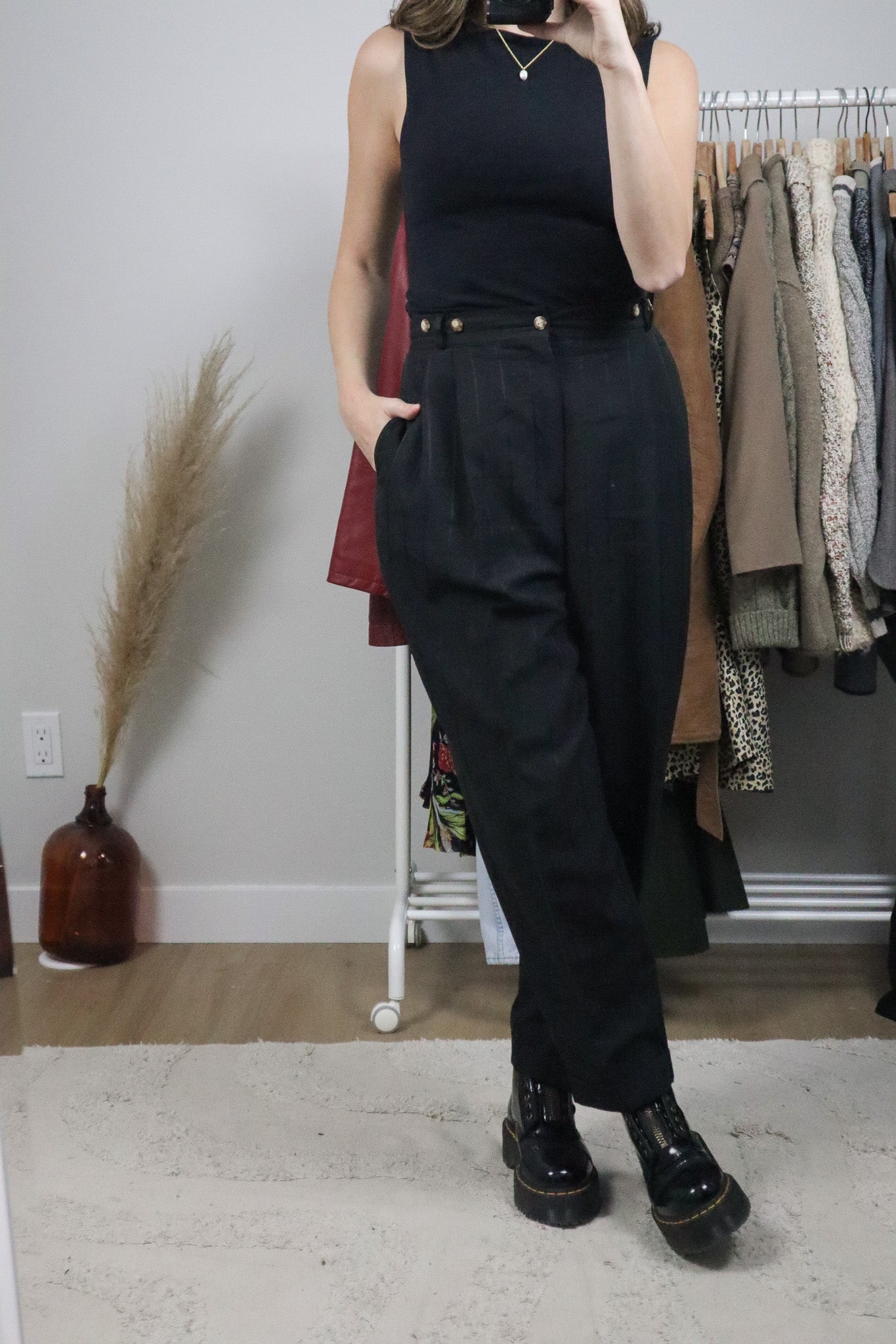 Made in Canada x Vintage x Pinstrip Pants (10/12)