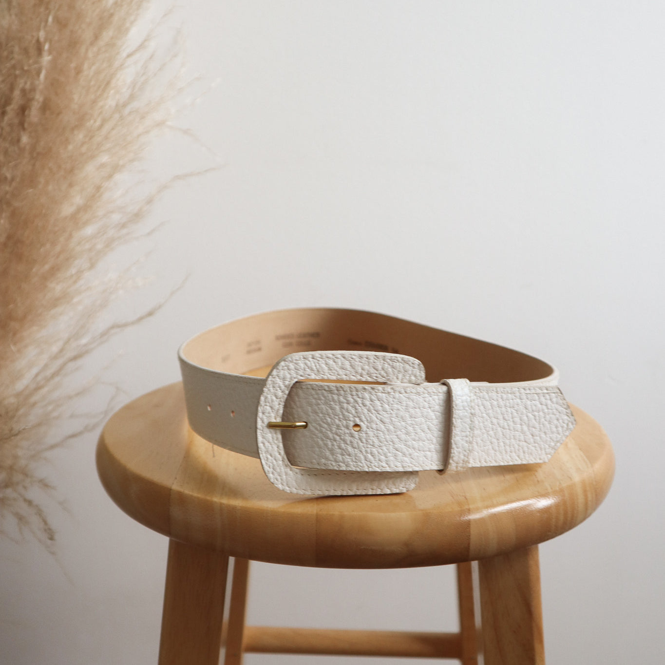 Made in Canada x Vintage x Leather Belt (XS/S)