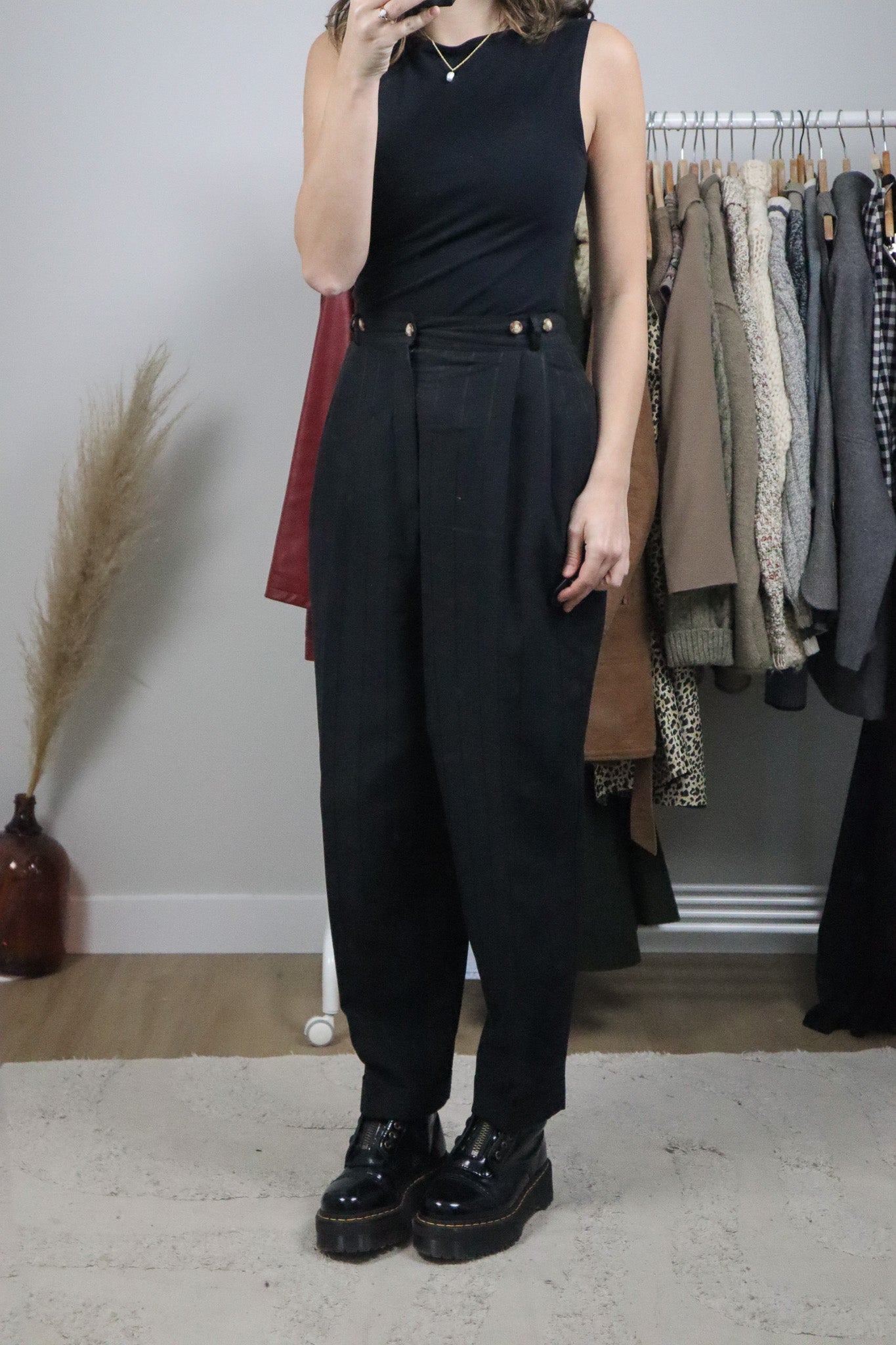 Made in Canada x Vintage x Pinstrip Pants (10/12)