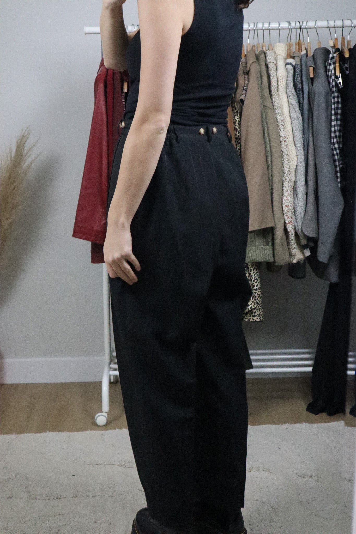 Made in Canada x Vintage x Pinstrip Pants (10/12)