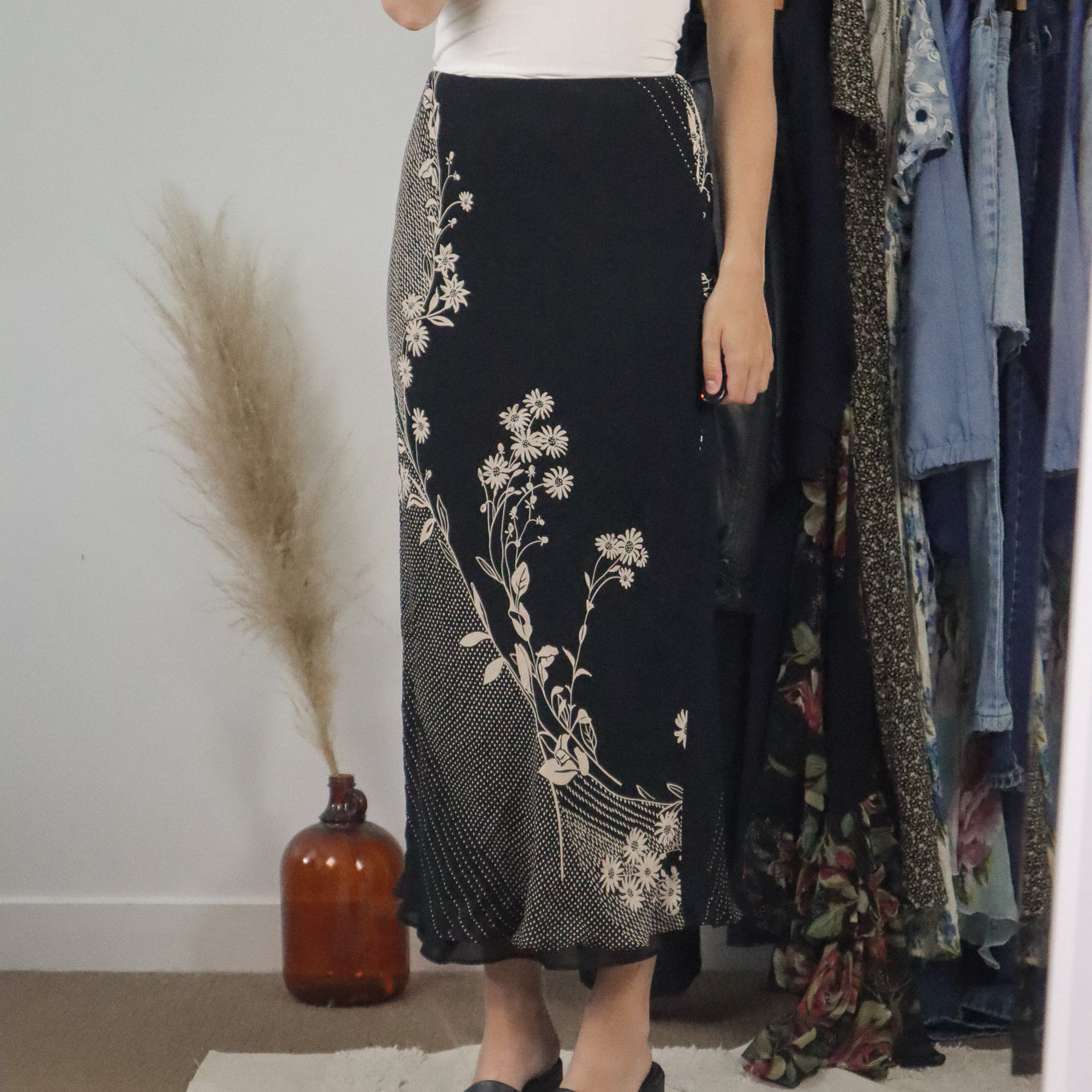 Floral x Maxi Skirt (8)