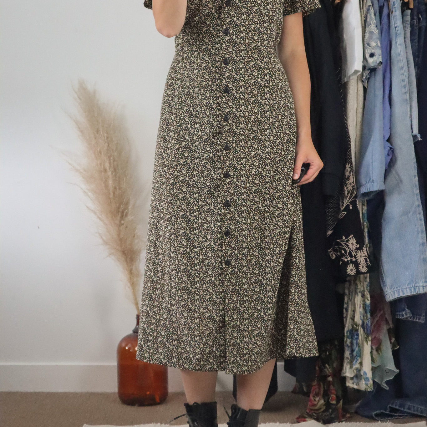 Made in Canada x Vintage x Floral Dress (8)