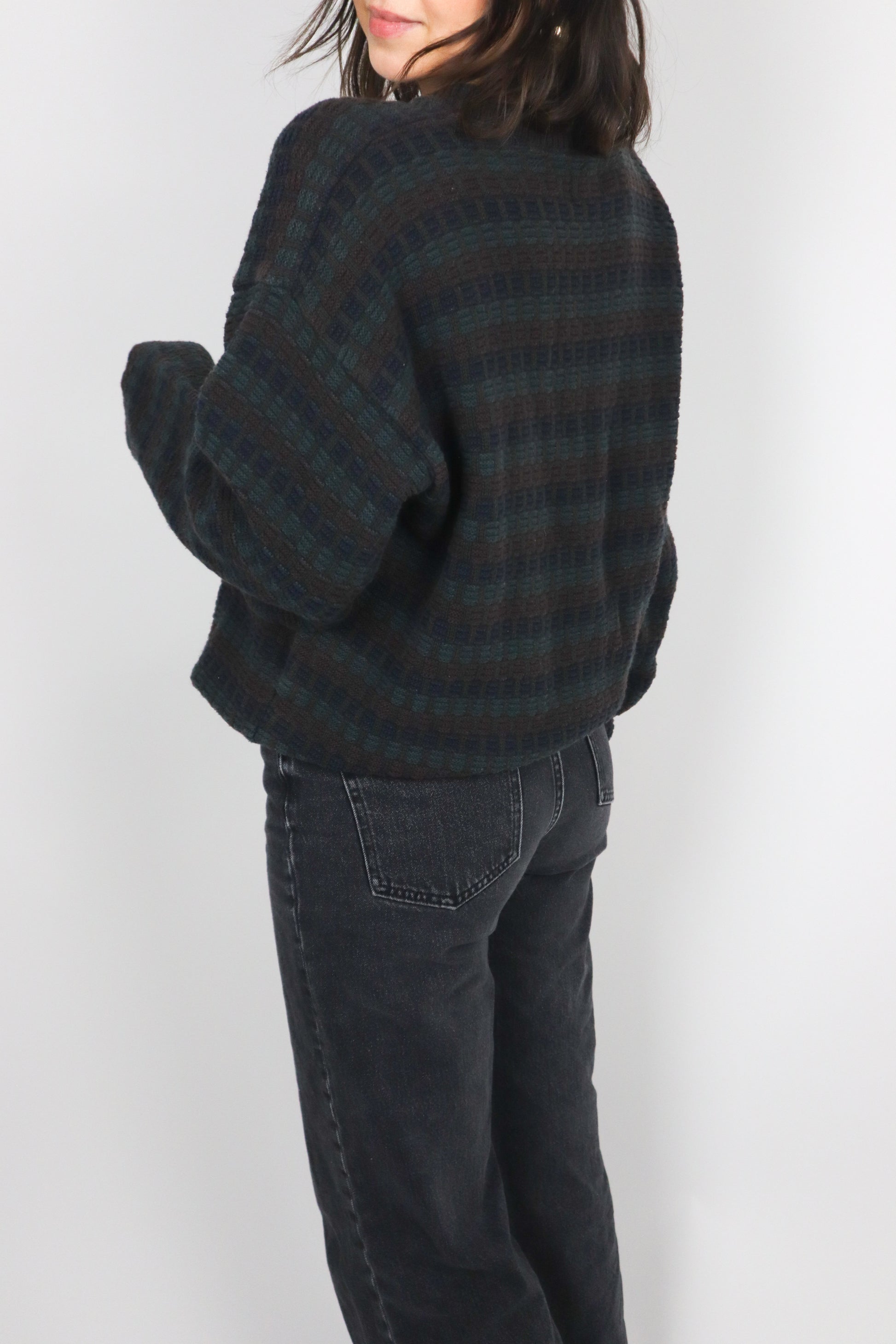 Made in Canada x Vintage x Textured Knit (S)