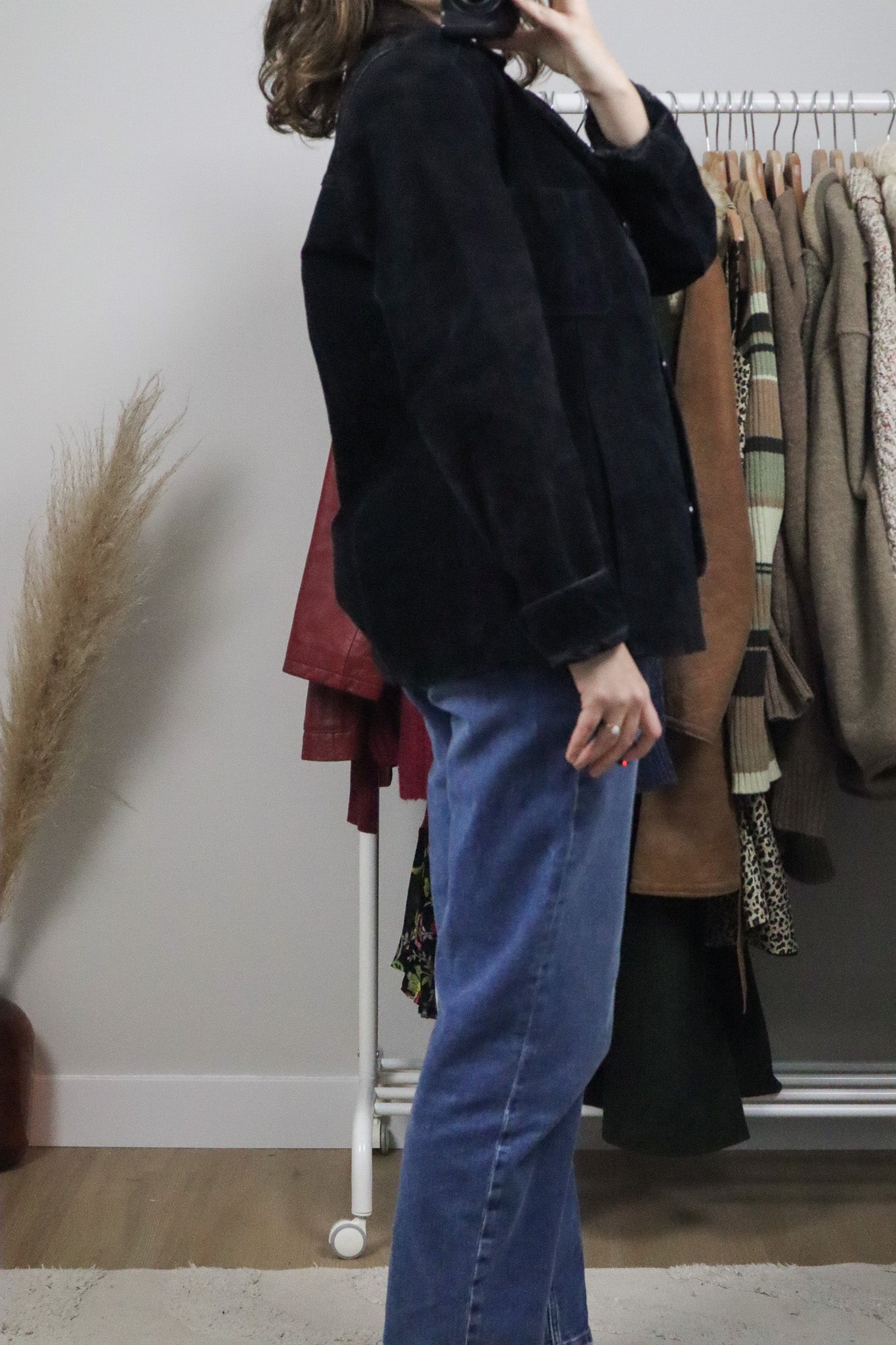 Vintage x Danier x Suede Blazer (M)