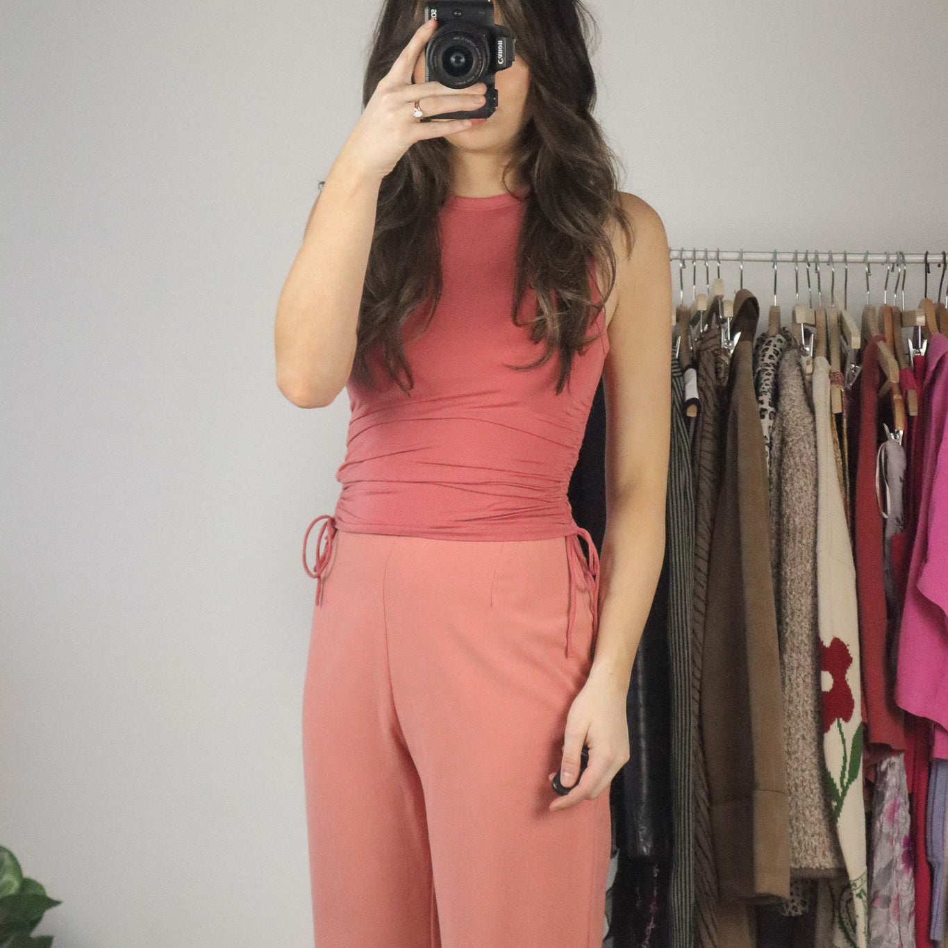 Modern x Wilfred Ruched Tank (XS)