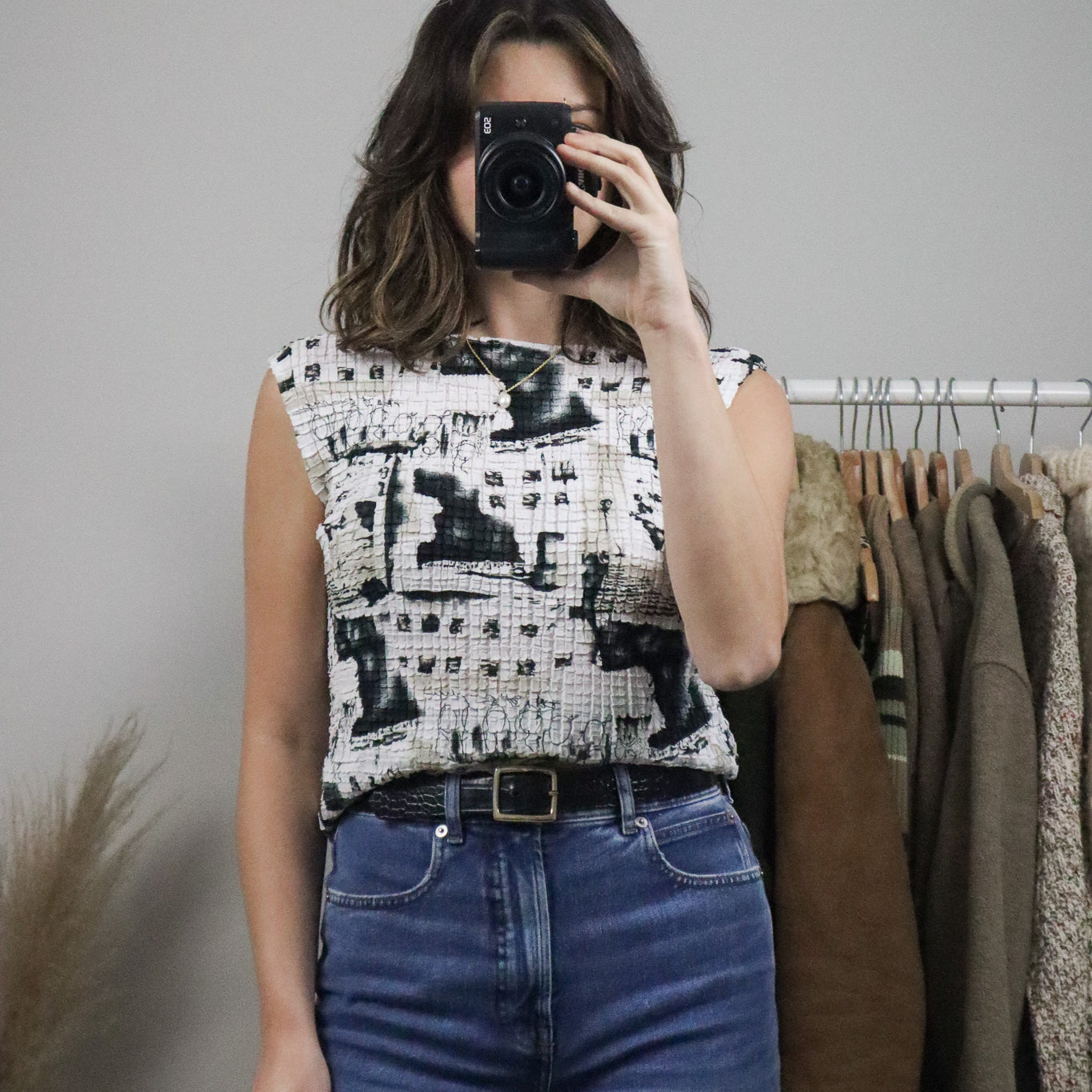Vintage x Patterned Tank (order) (M)