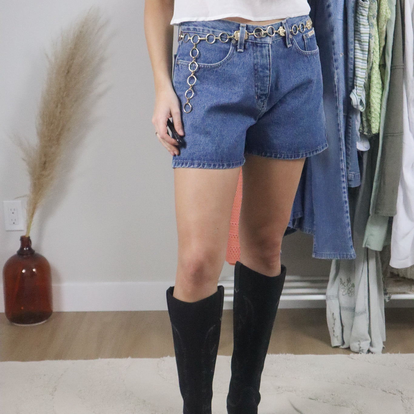 Made in Canada x Vintage x Relaxed Denim Shorts (6/8)