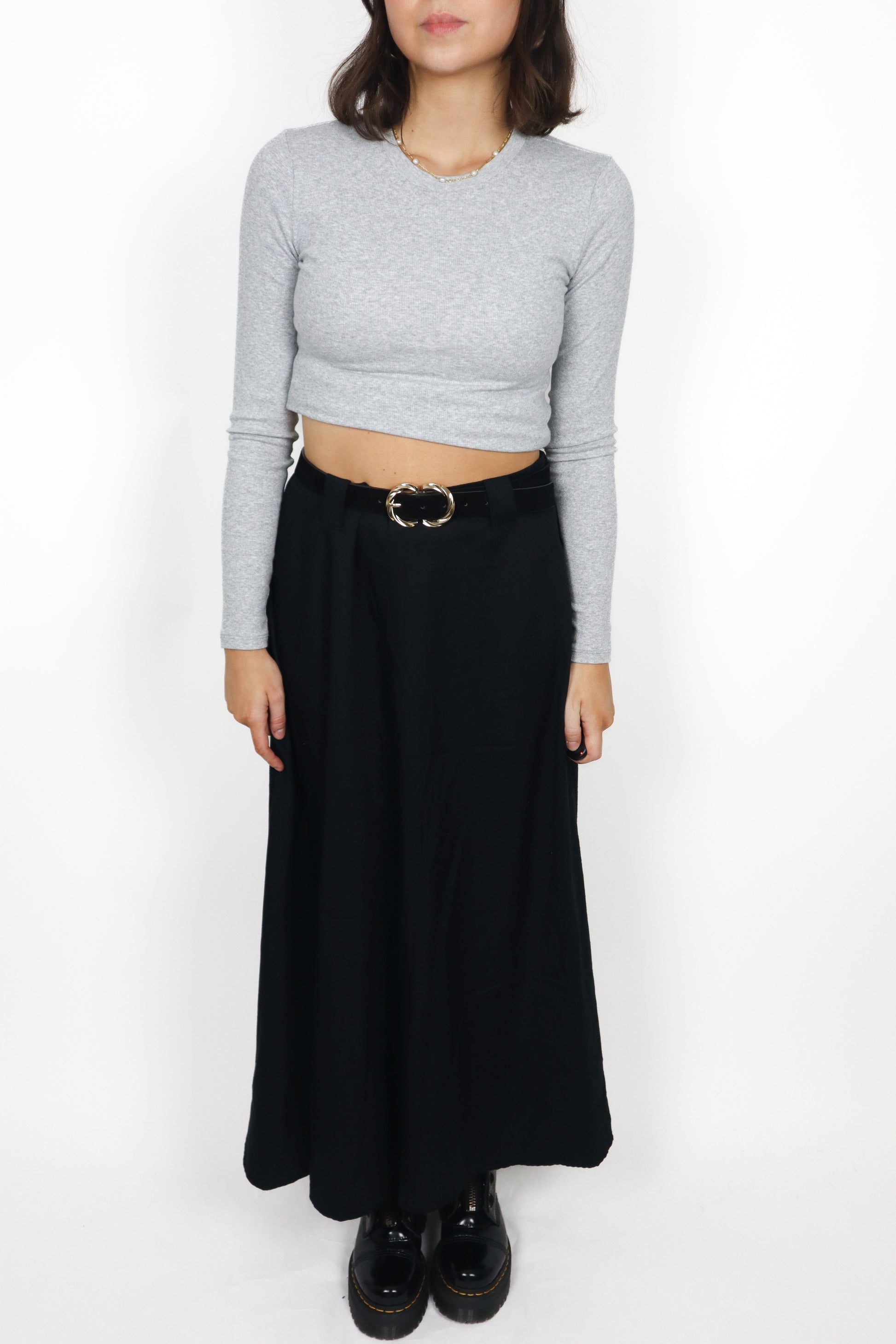 Made in Canada x Vintage x Maxi Skirt (30/31)