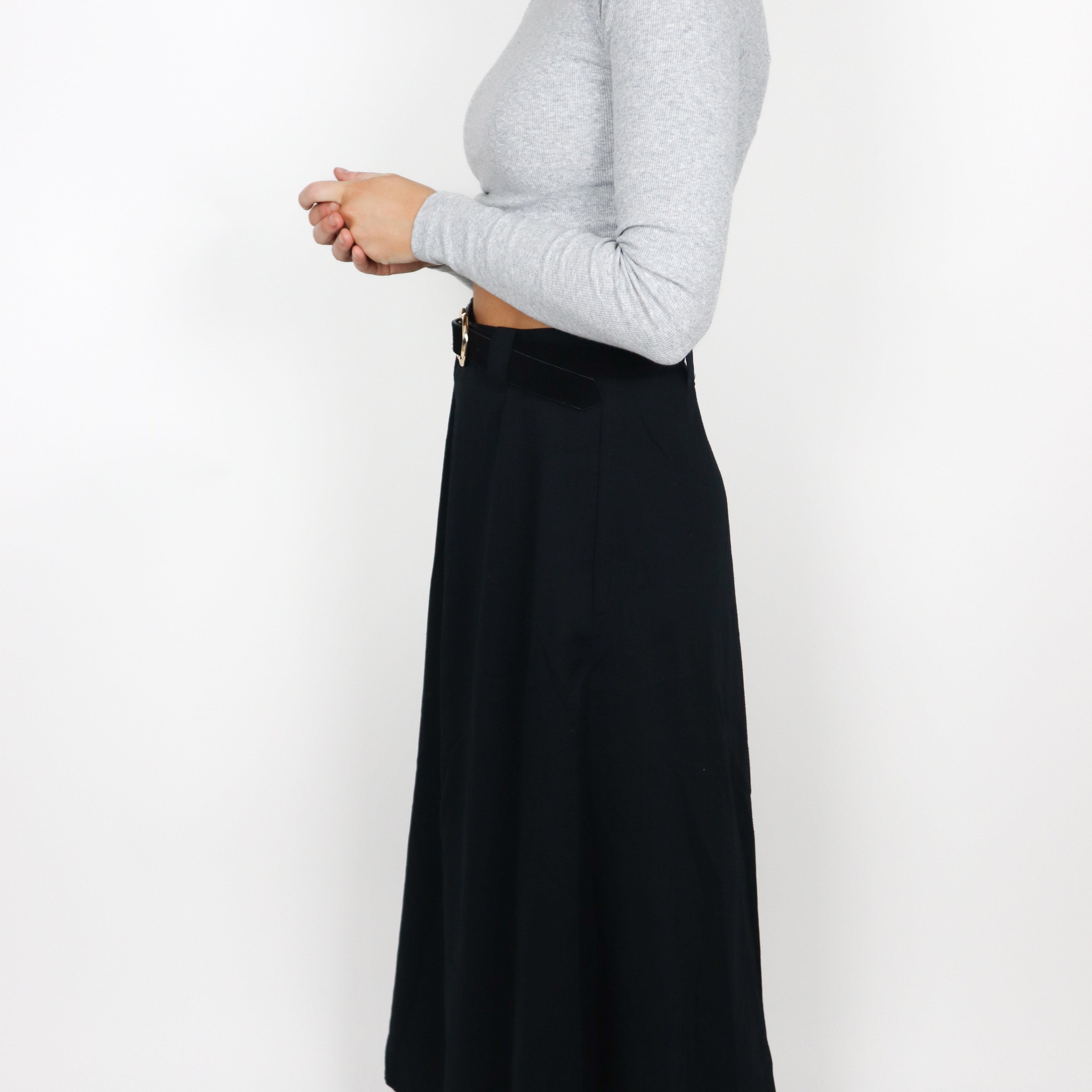 Made in Canada x Vintage x Maxi Skirt (30/31)
