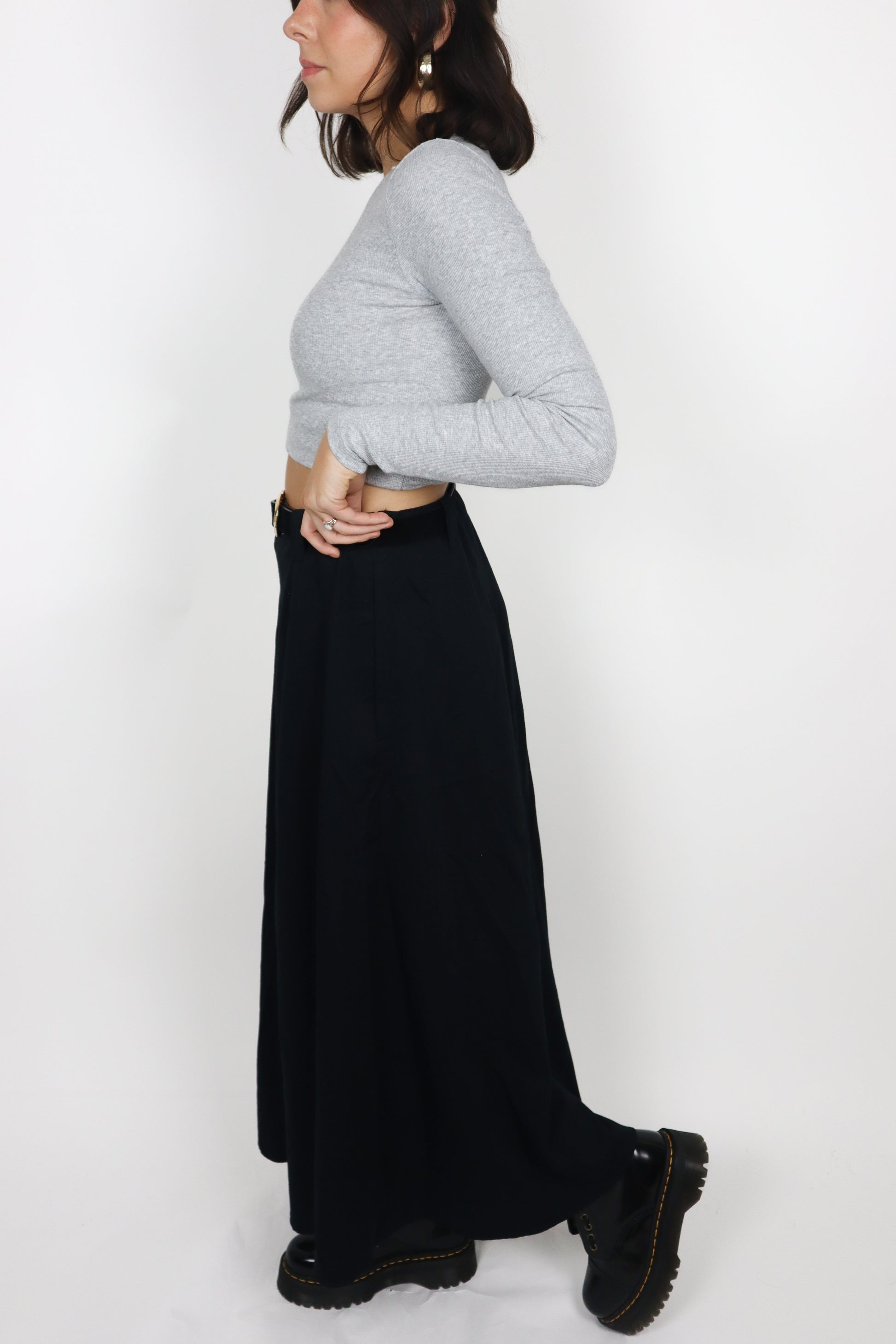Made in Canada x Vintage x Maxi Skirt (30/31)