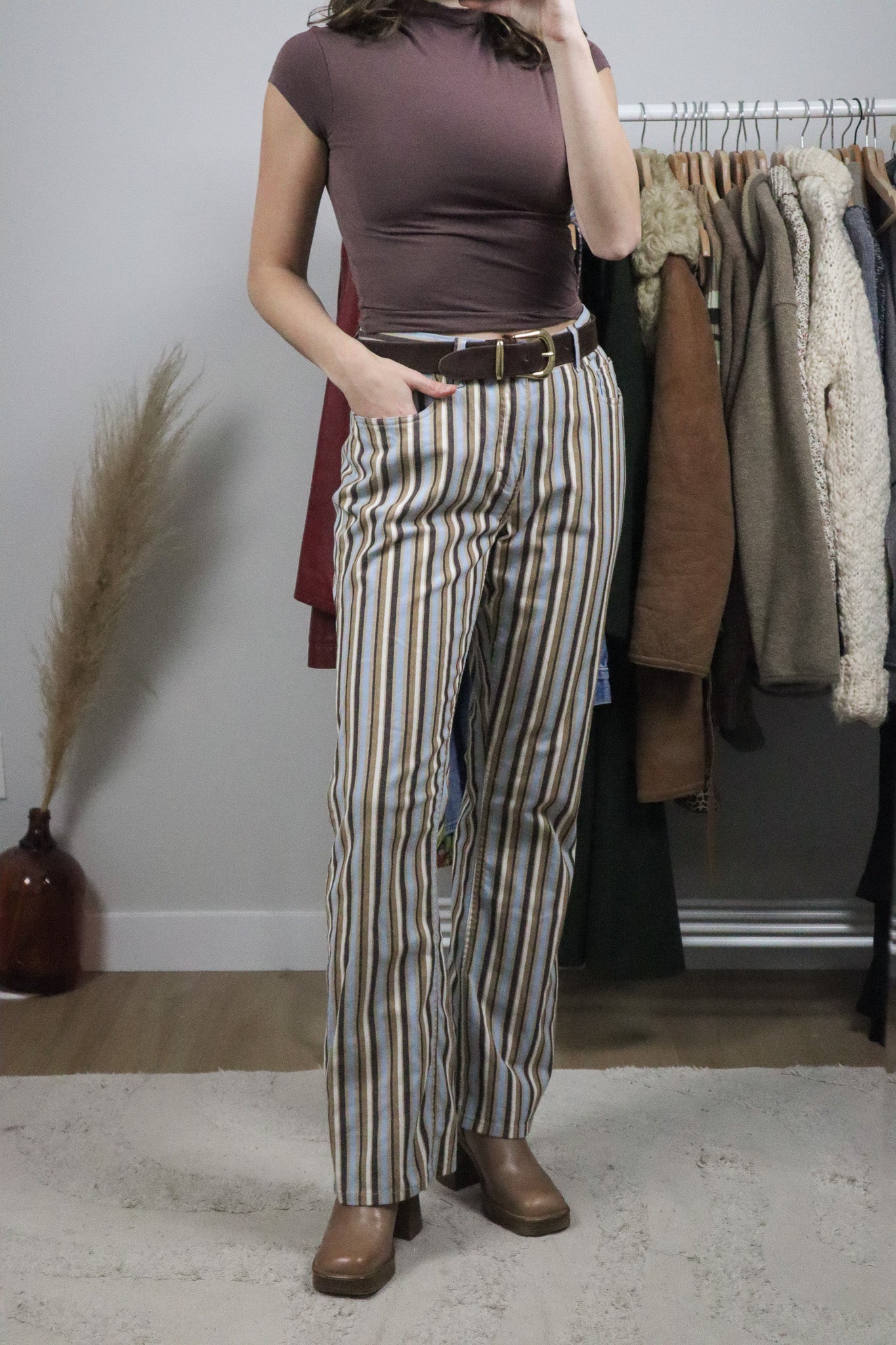 Vintage x Pinstrip Pants (32)