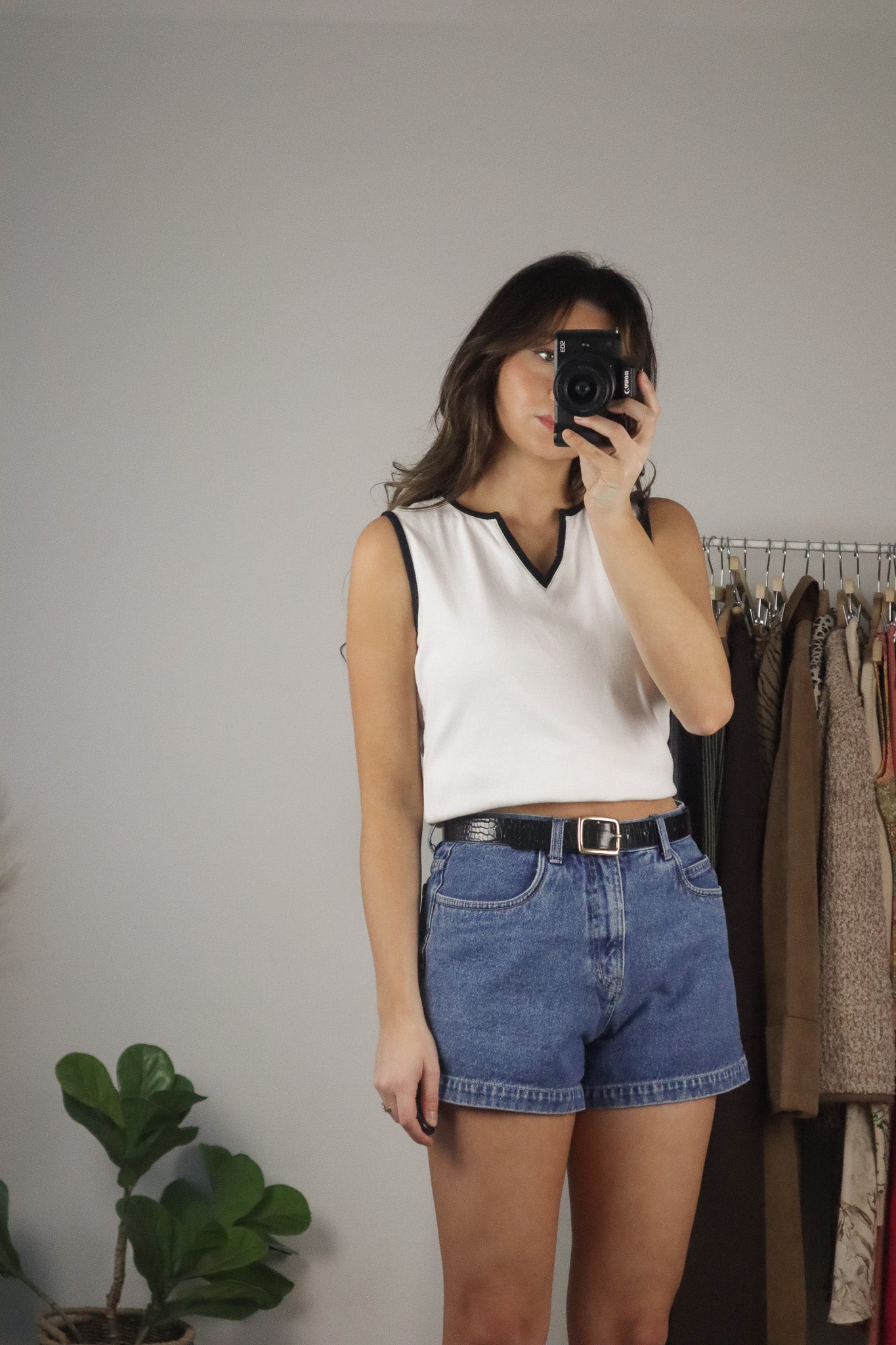 Vintage x Contrast Tank (S)