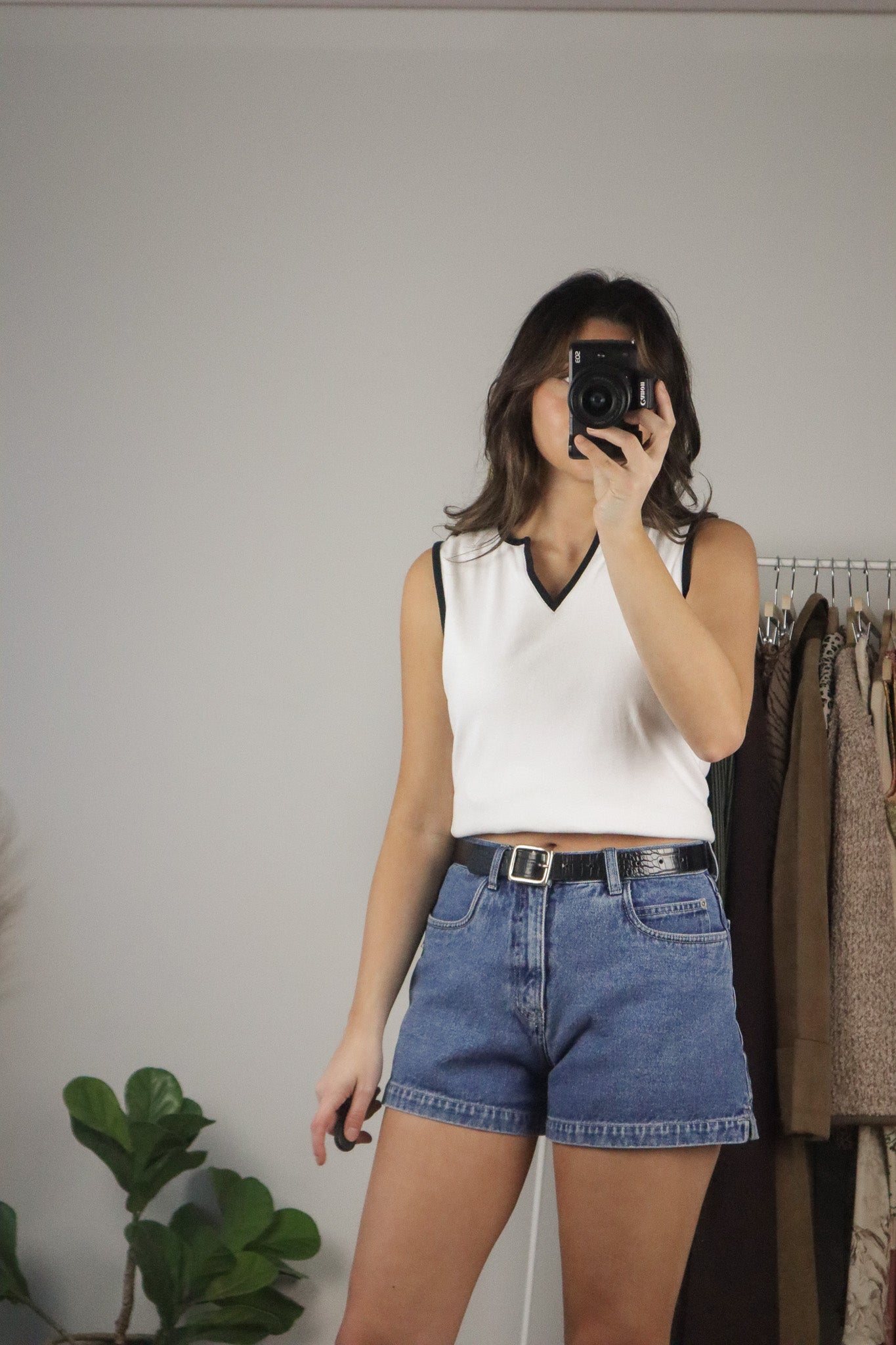 Vintage x Contrast Tank (S)