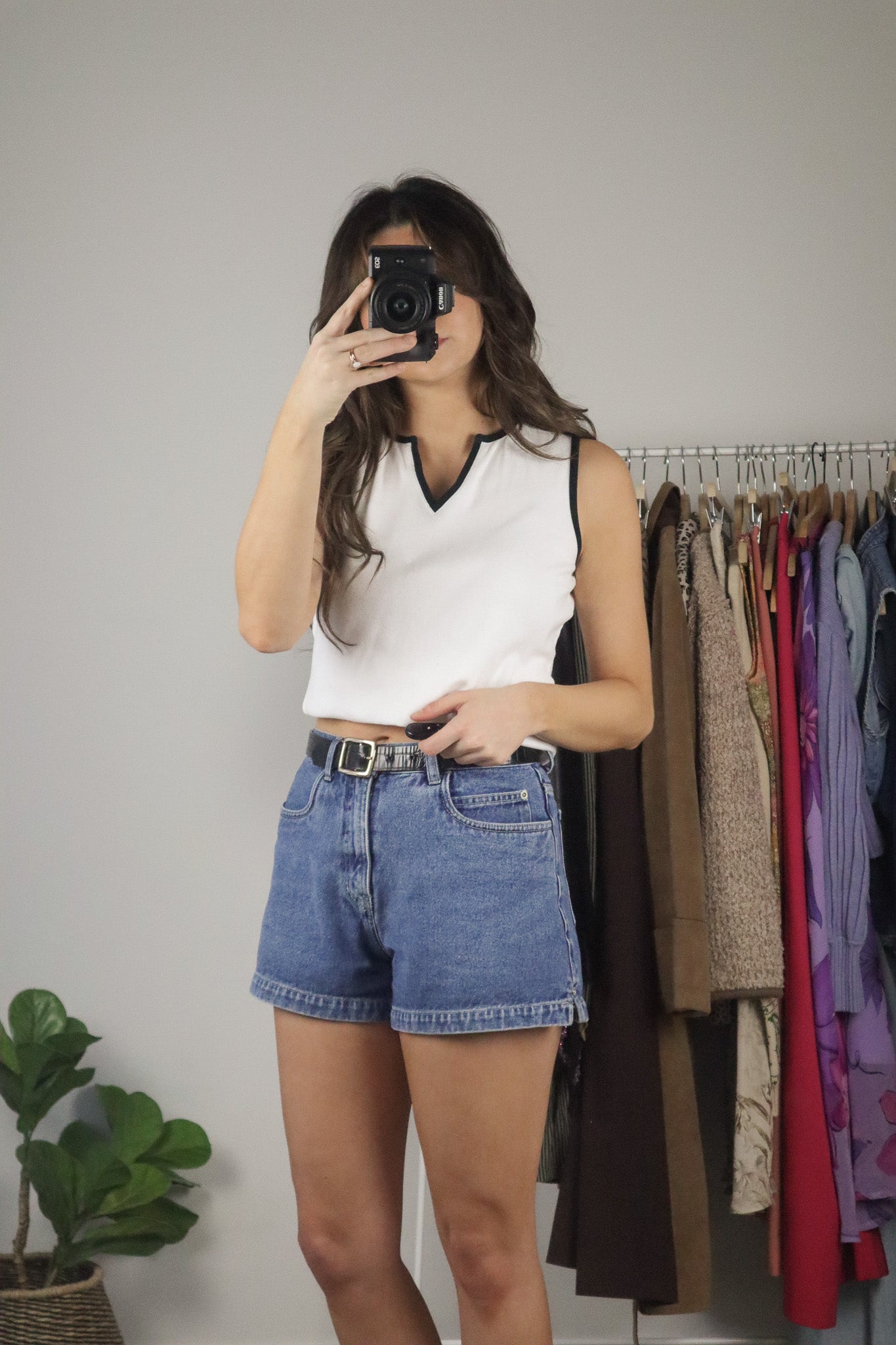 Vintage x Contrast Tank (S)