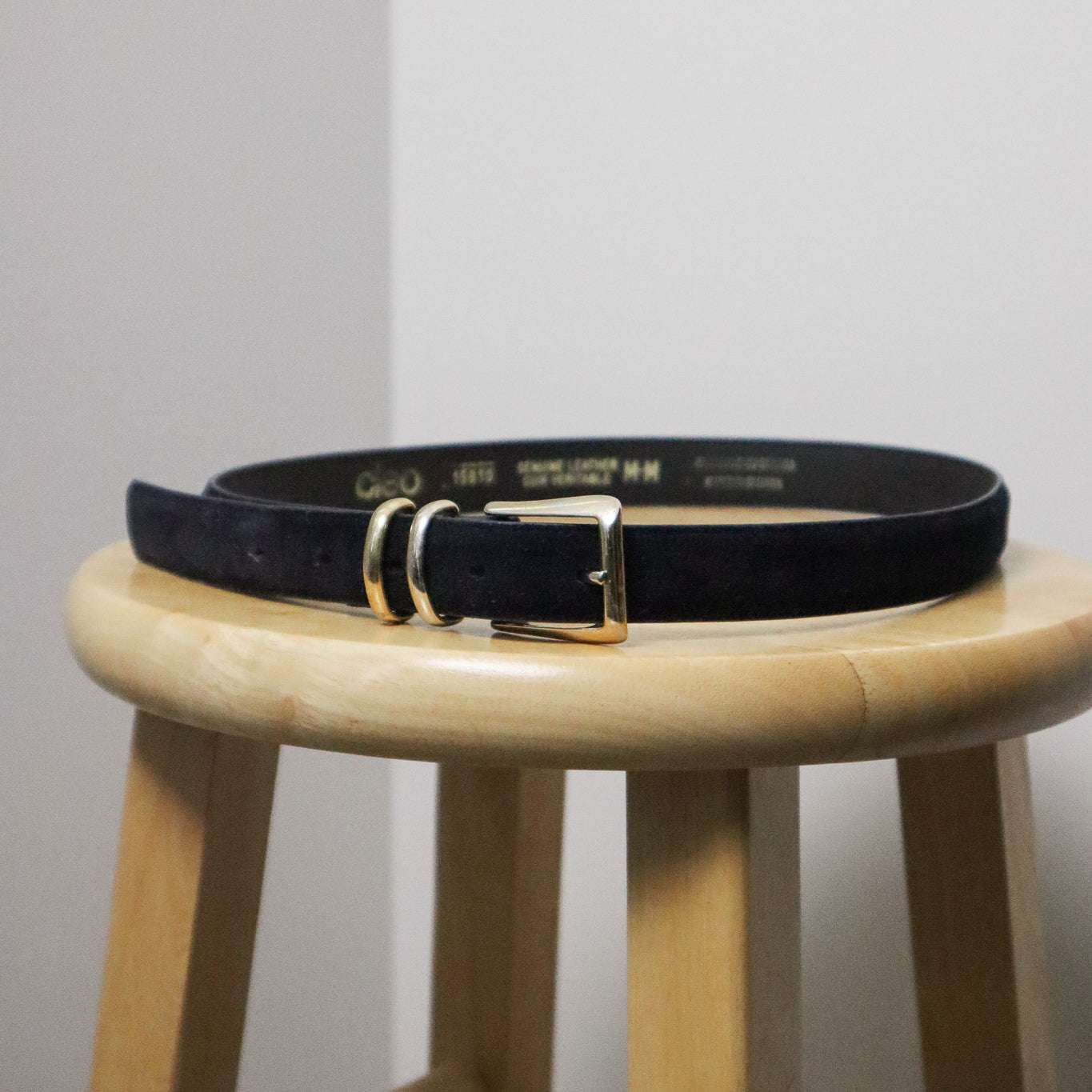 Made in Canada x Vintage x Suede Belt (S/M)