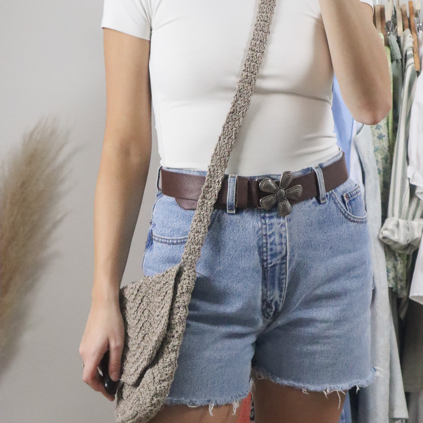 Vintage x Crochet Purse