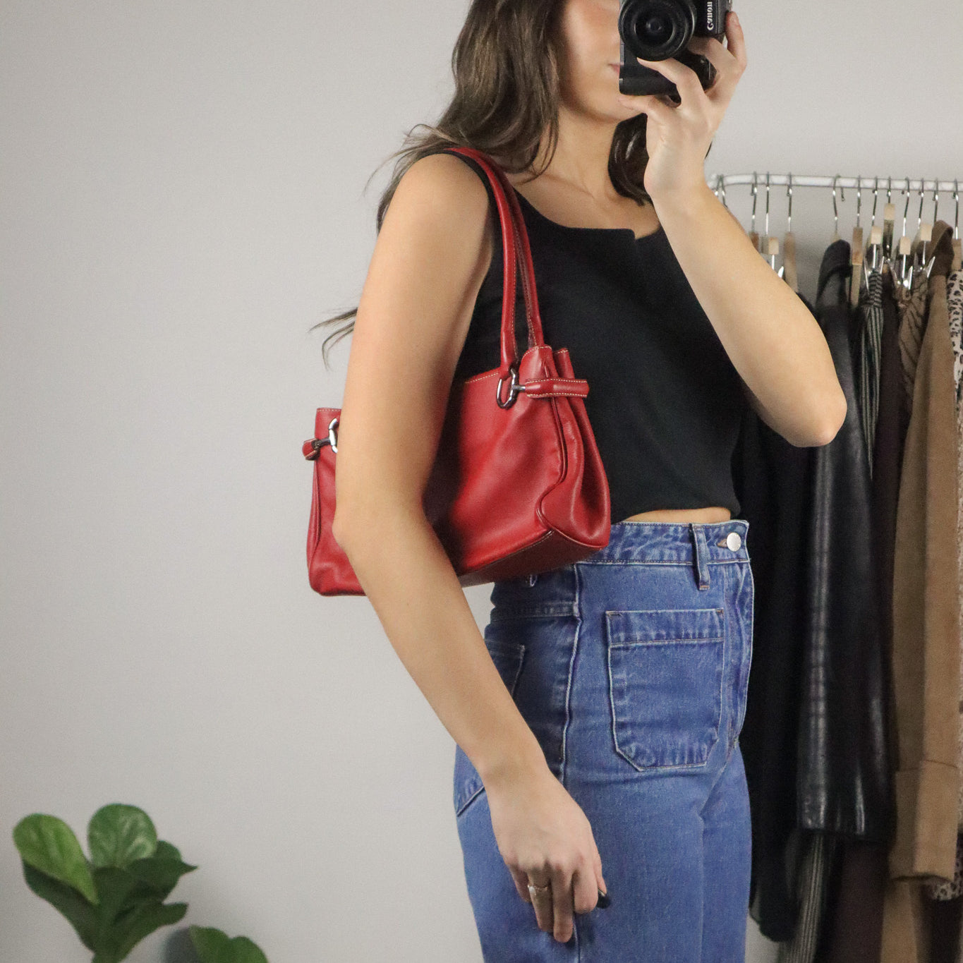 Made in Italy x Vintage x Leather Purse