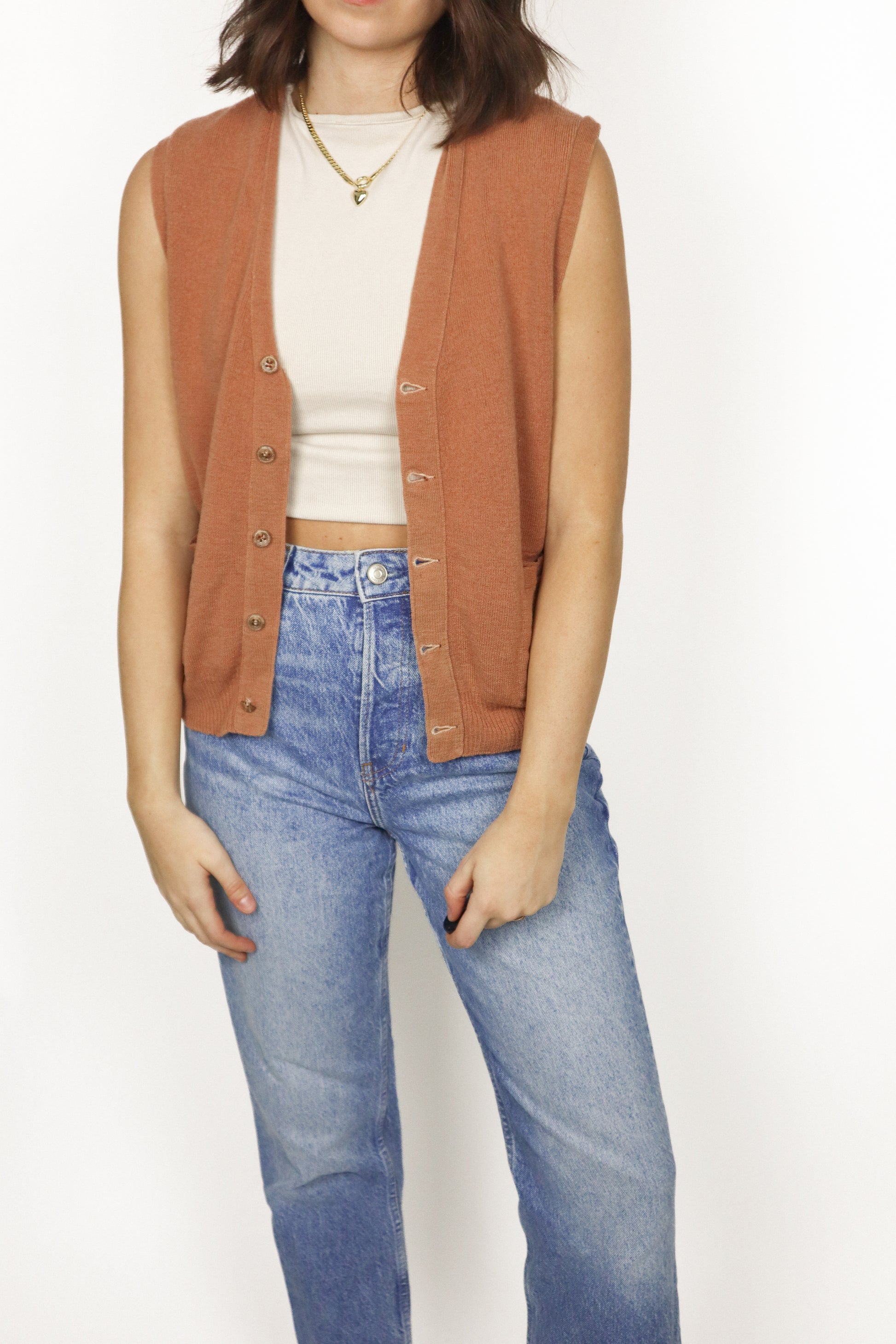Vintage x Wool Vest (XS/S)