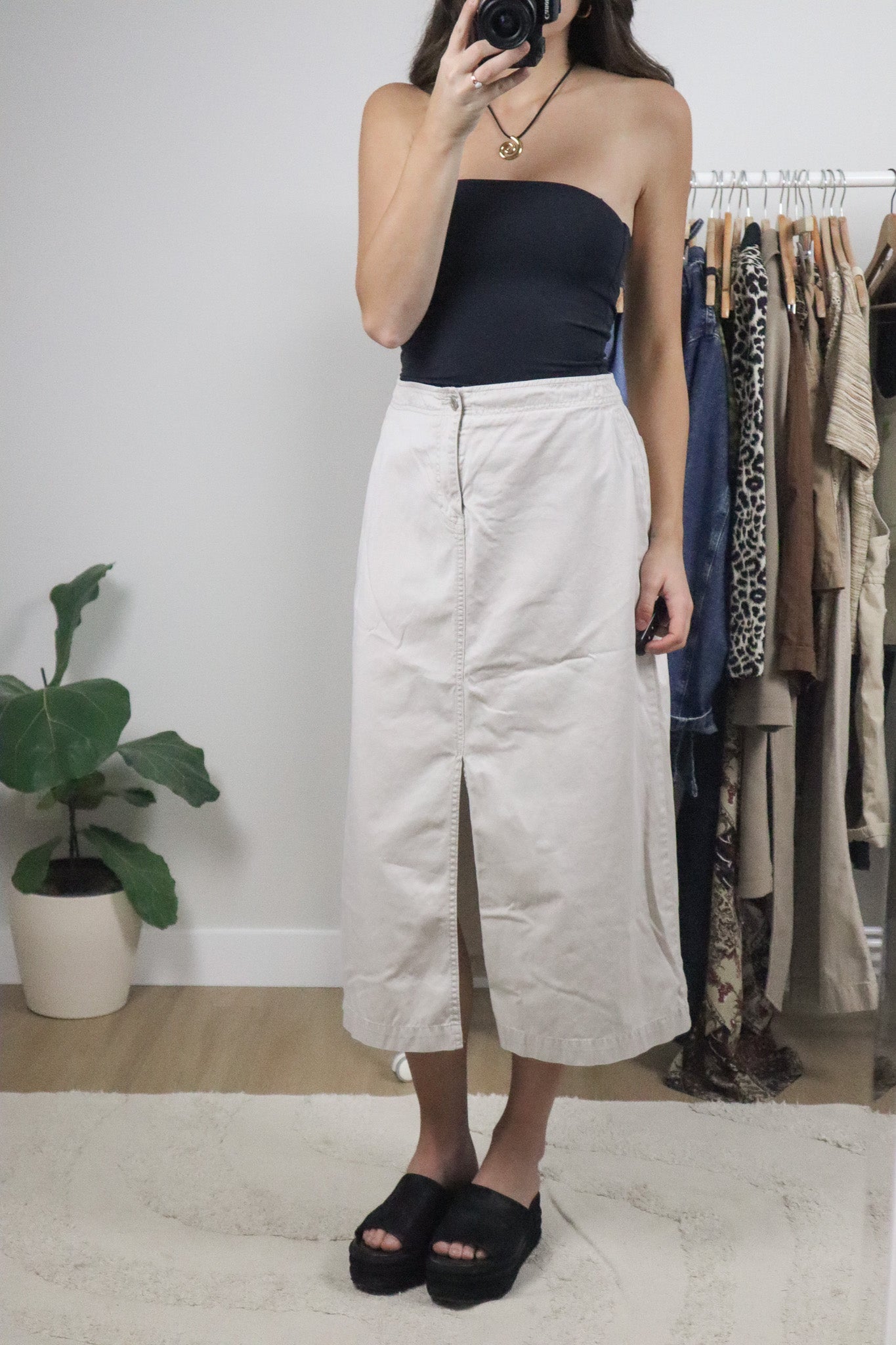 Vintage x Cotton Maxi Skirt (8)