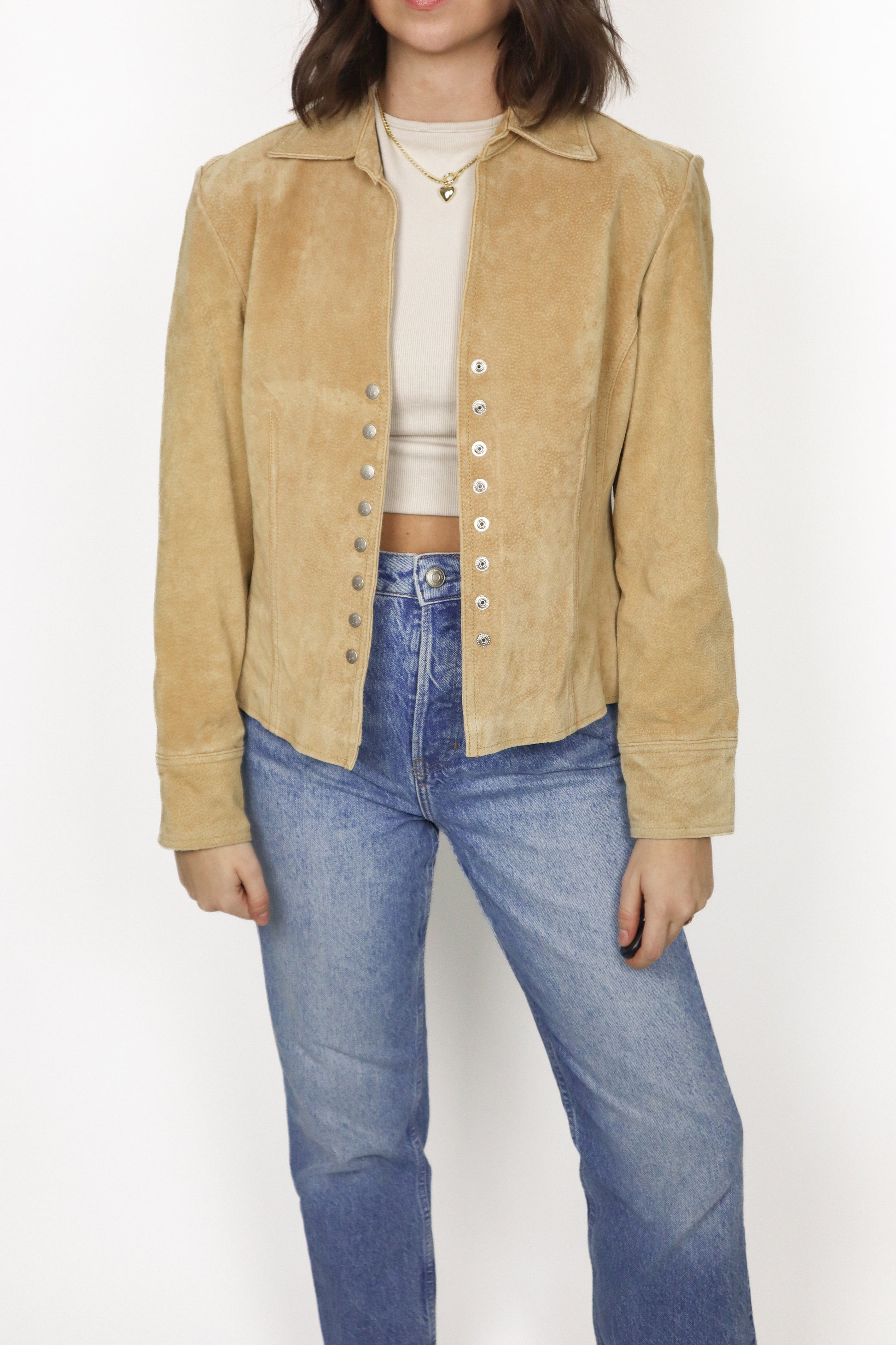 Vintage x Suede Jacket (S)