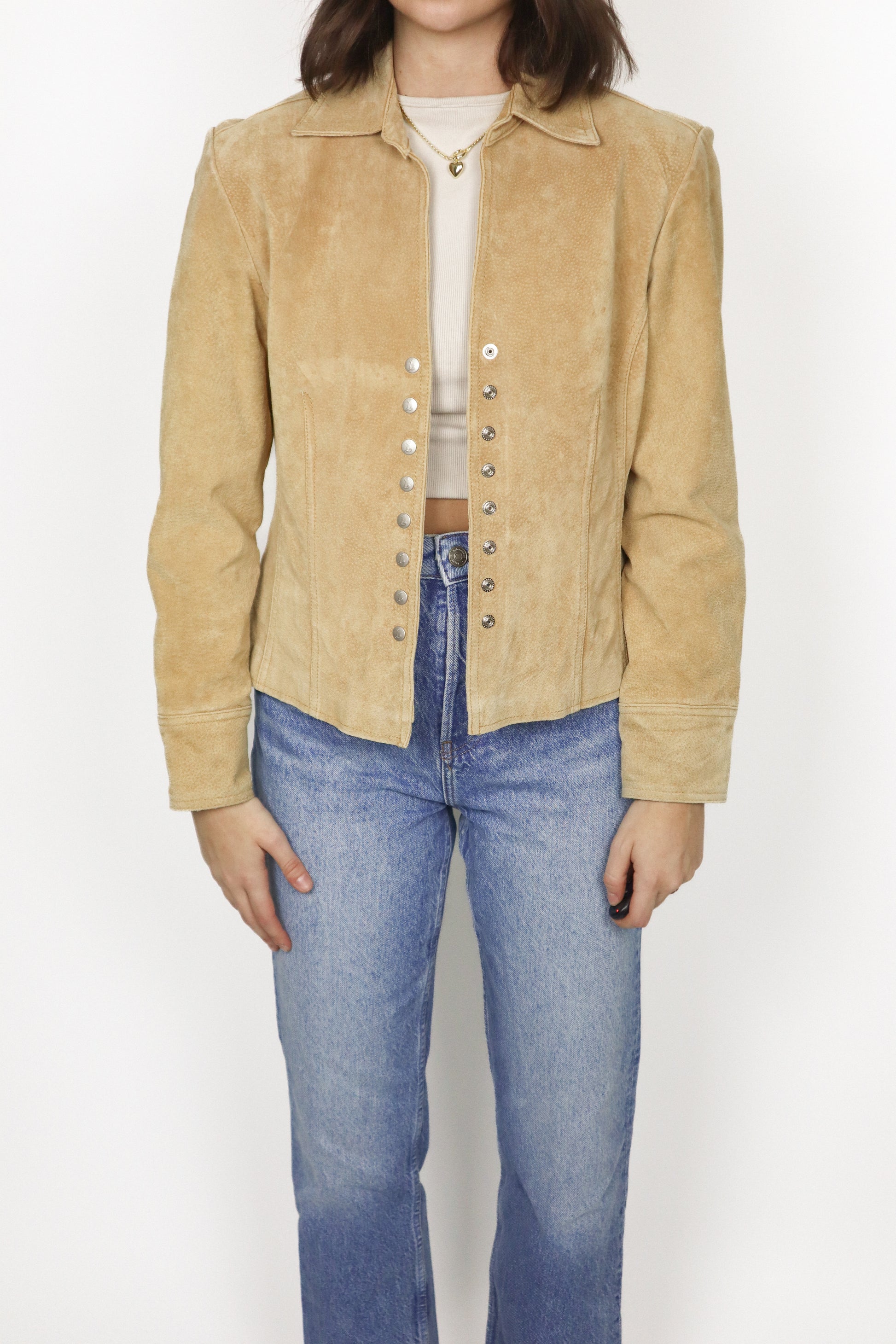 Vintage x Suede Jacket (S)