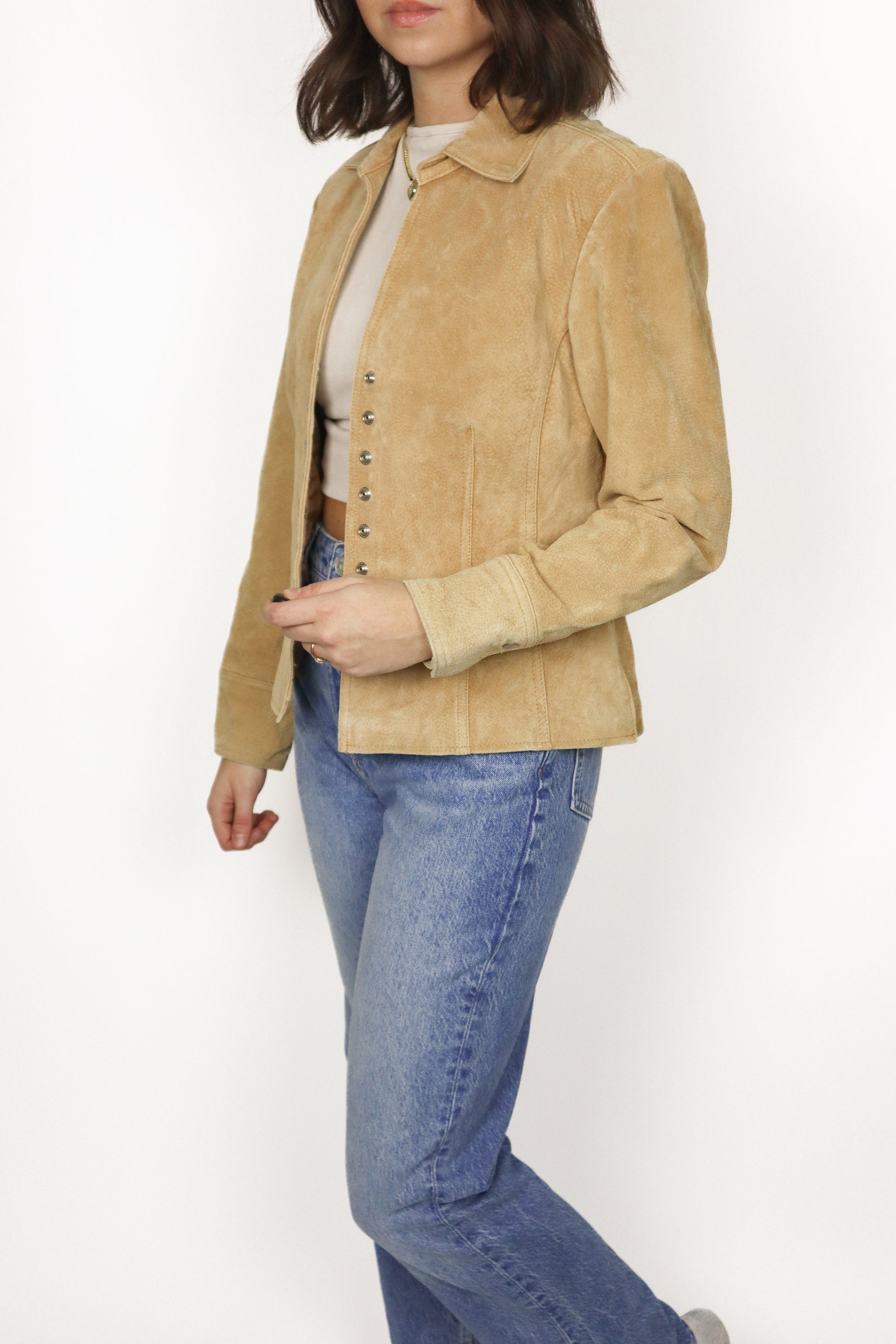 Vintage x Suede Jacket (S)