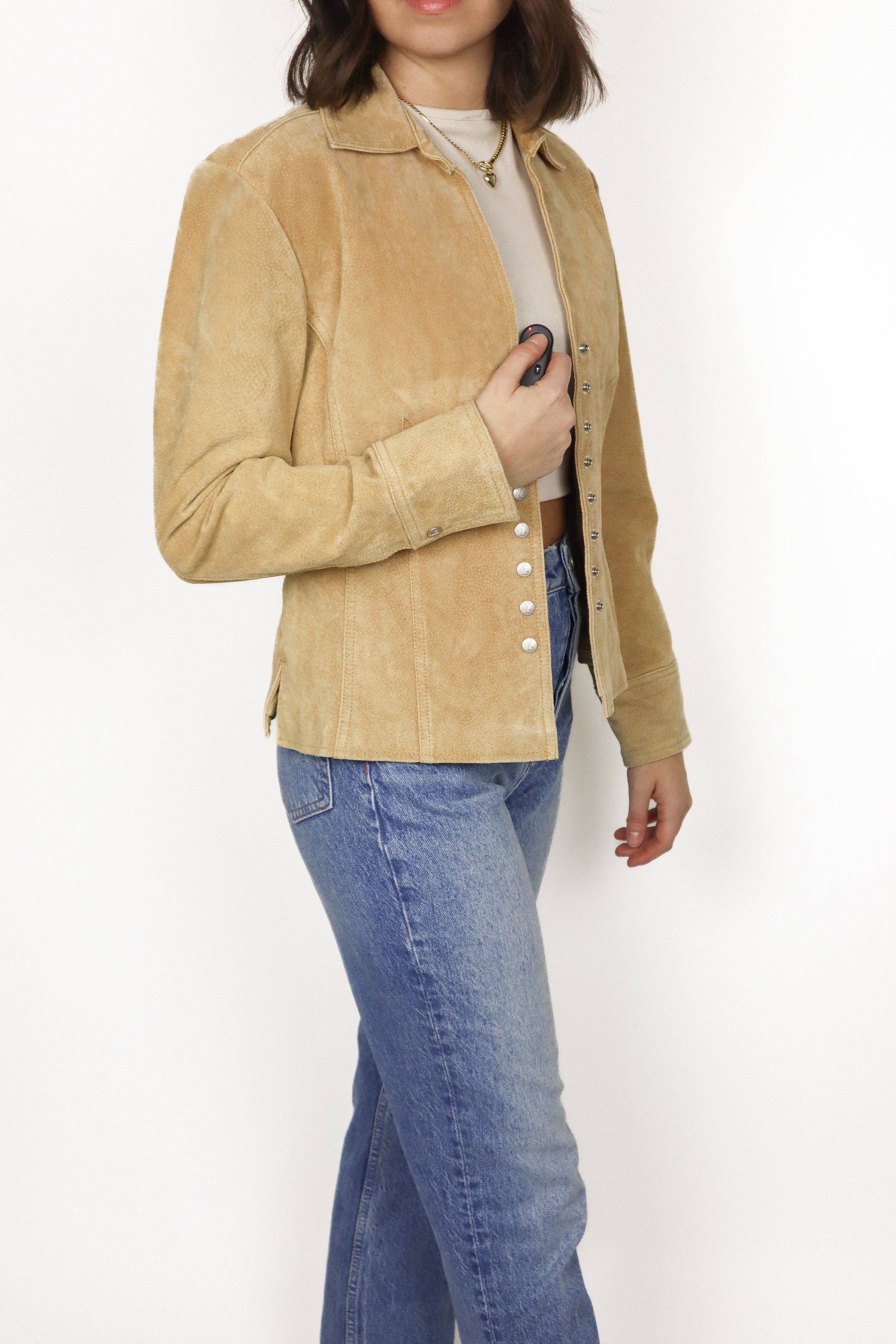 Vintage x Suede Jacket (S)