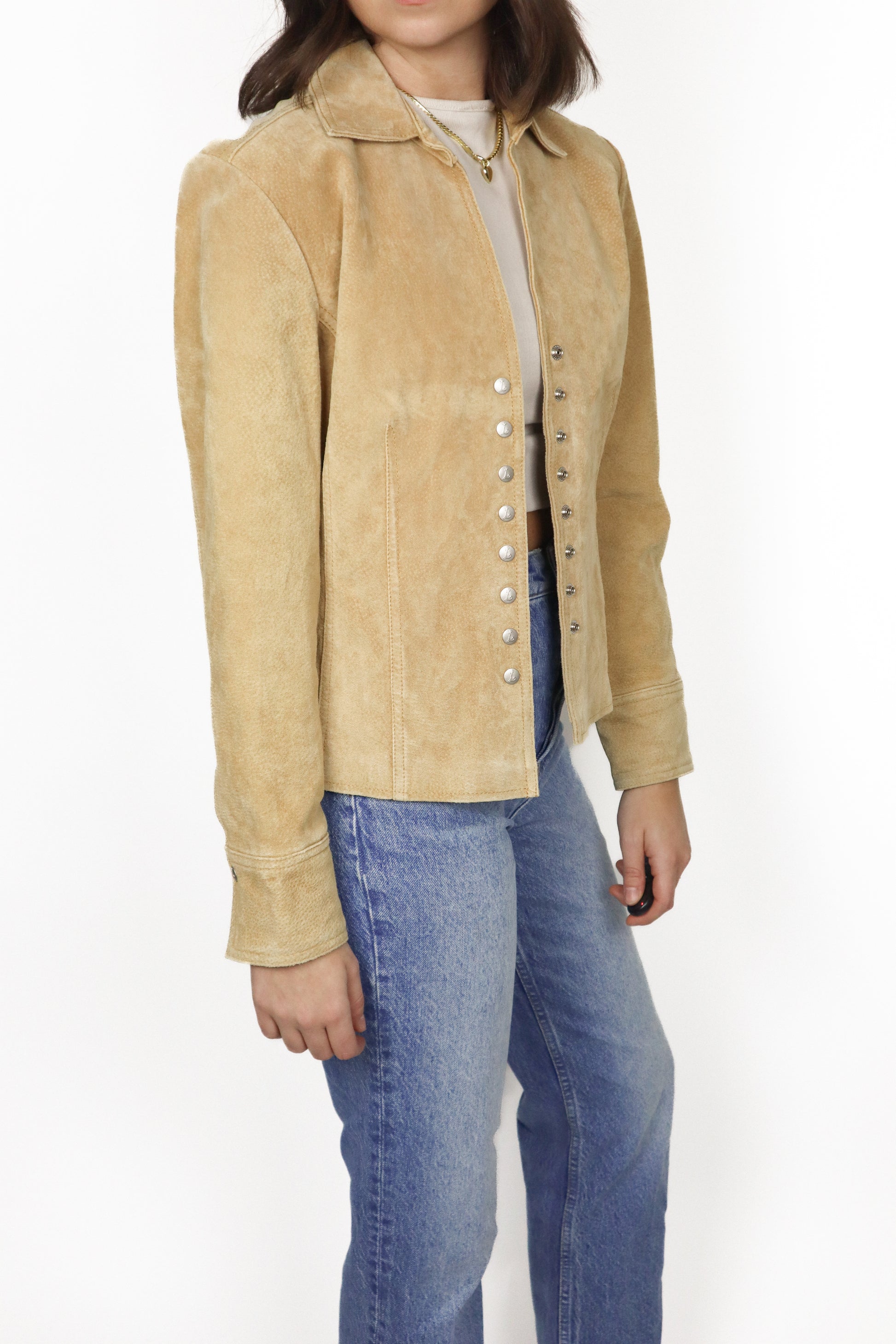 Vintage x Suede Jacket (S)