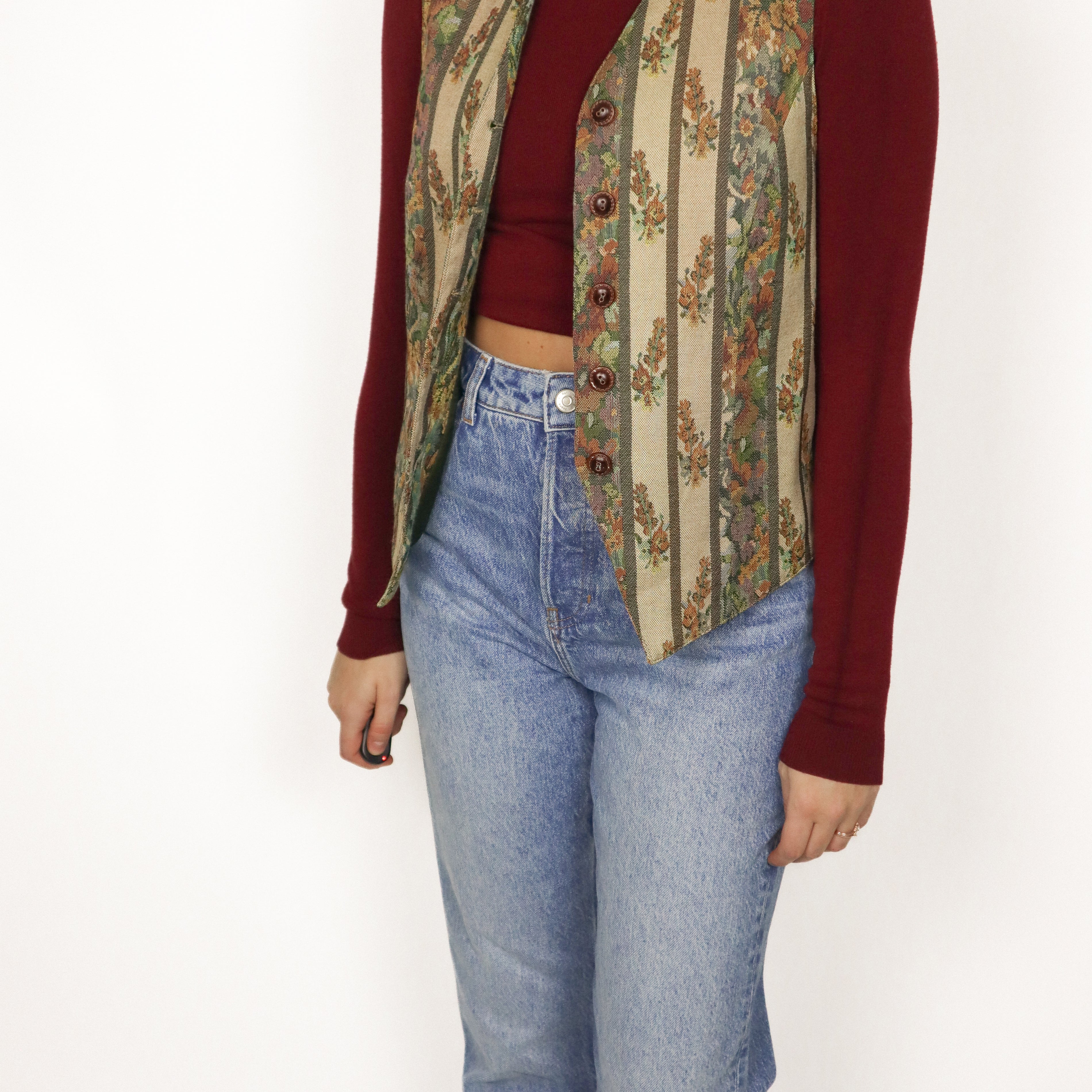 Vintage x Tapestry Vest (4/6)