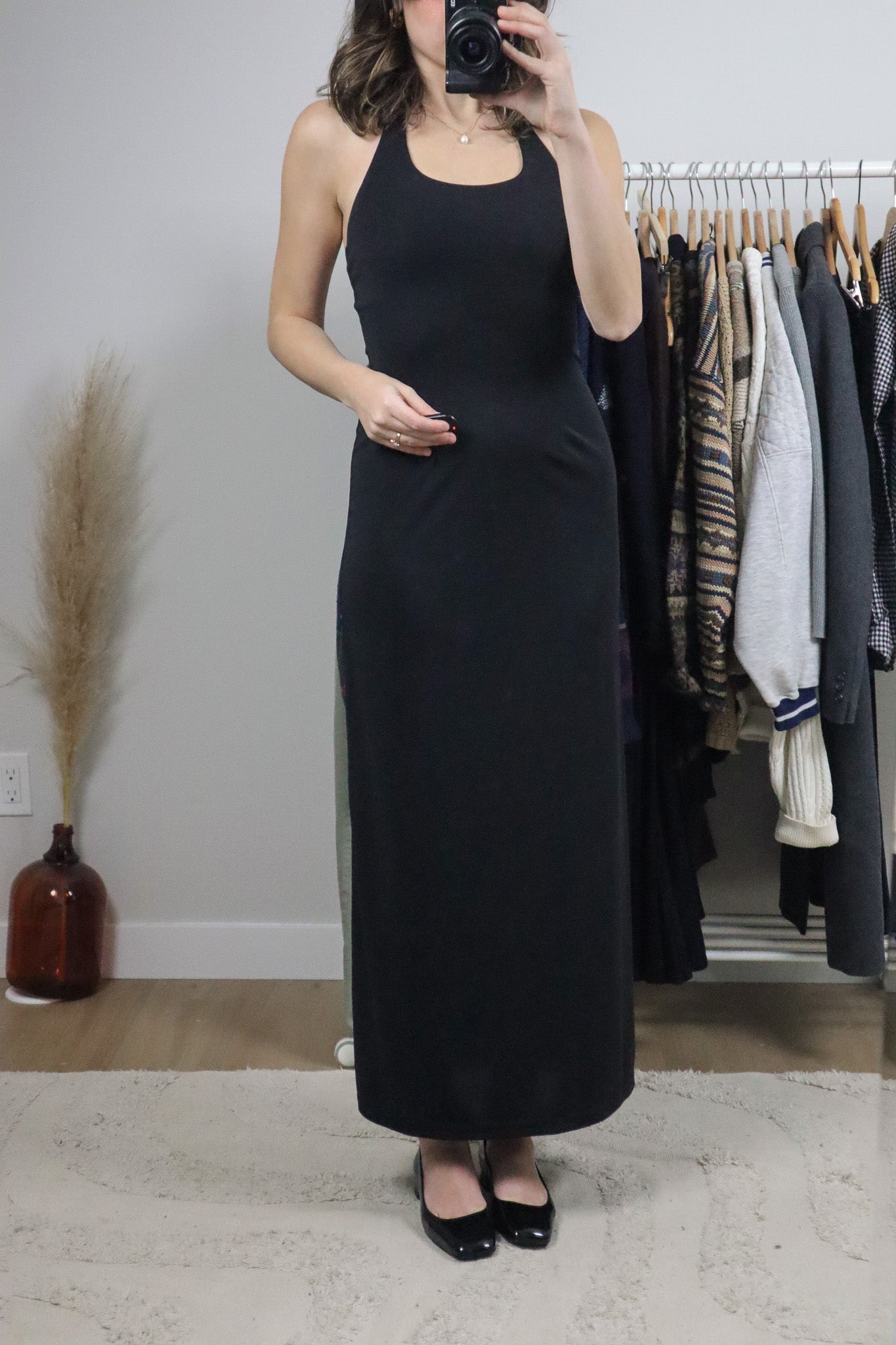 Made in Canada x Vintage x Halter Dress (XS)