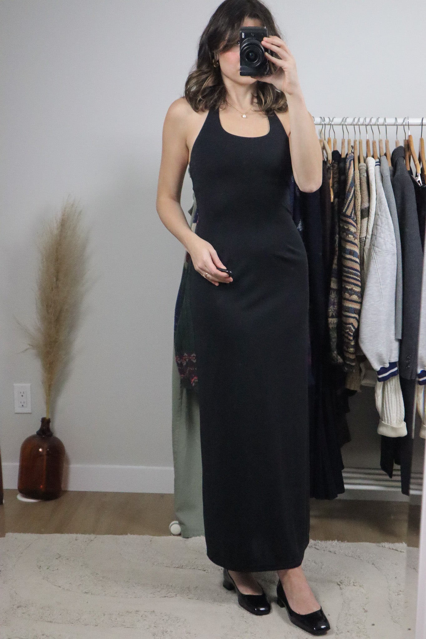 Made in Canada x Vintage x Halter Dress (XS)