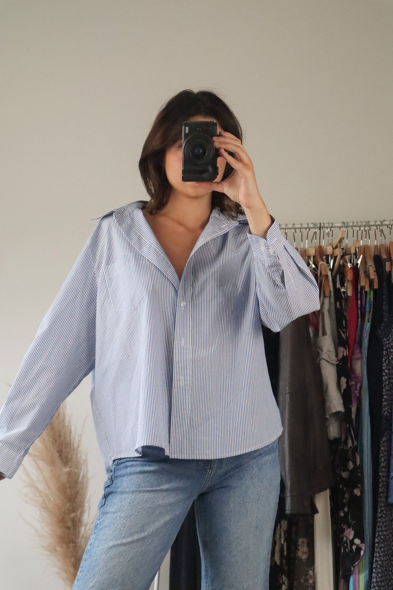 Vintage x Pinstrip Button Down (S)