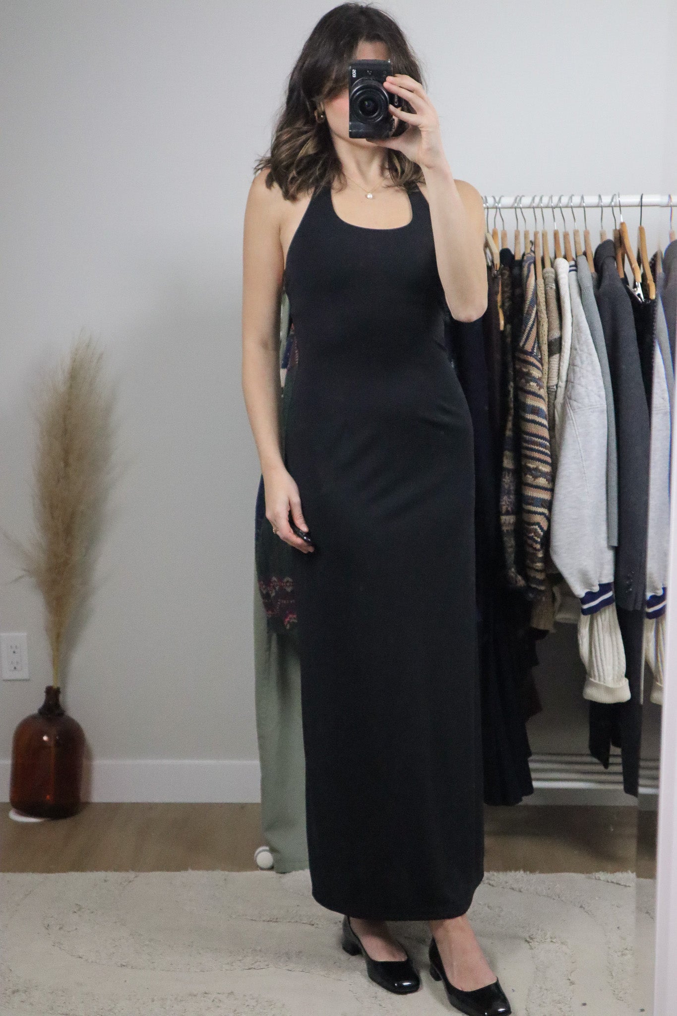 Made in Canada x Vintage x Halter Dress (XS)